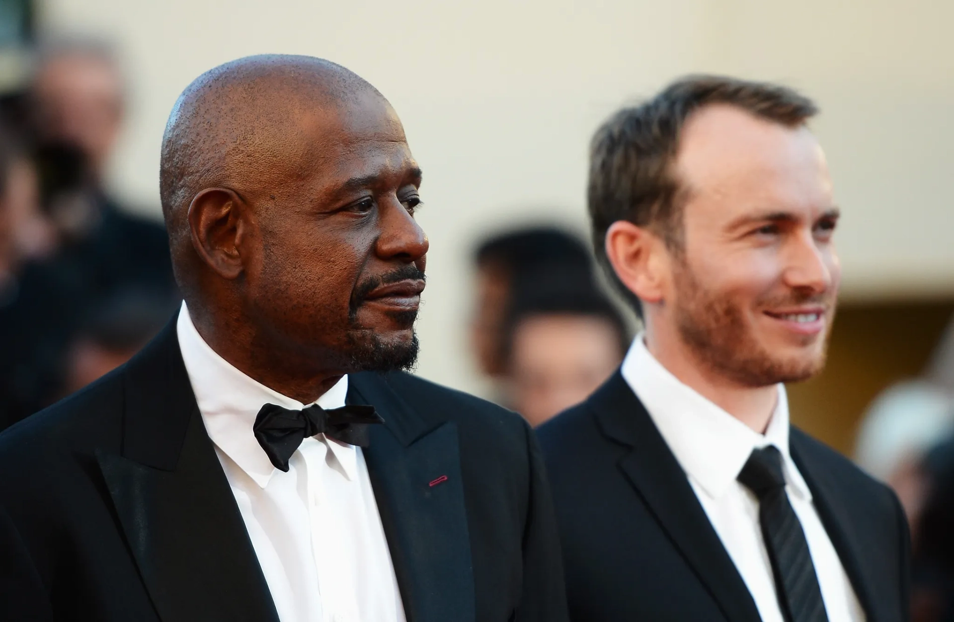 Forest Whitaker and Conrad Kemp at an event for Zulu (2013)