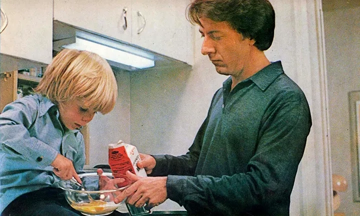 Dustin Hoffman and Justin Henry in Kramer vs. Kramer (1979)