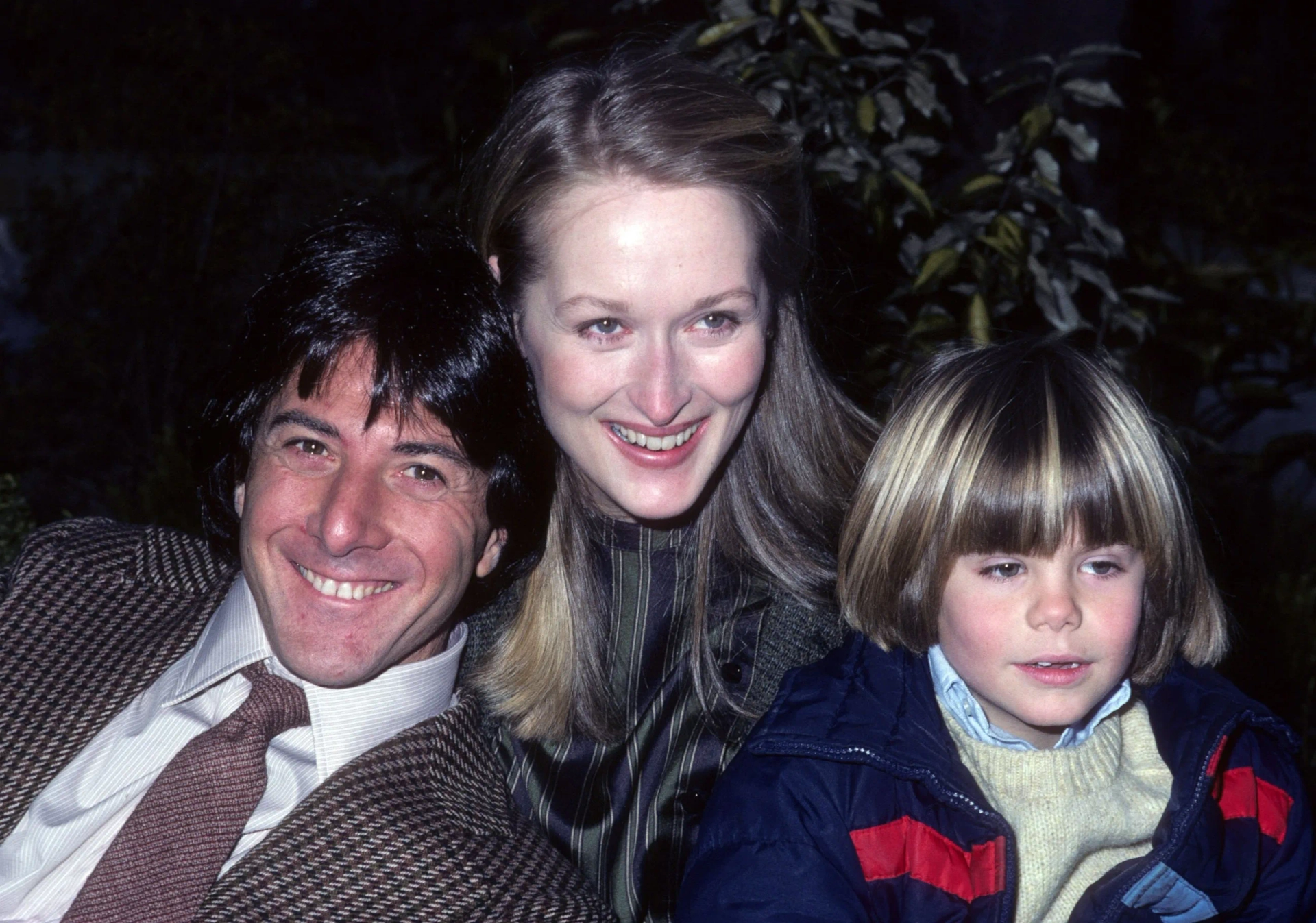 Dustin Hoffman, Meryl Streep, and Justin Henry at an event for Kramer vs. Kramer (1979)