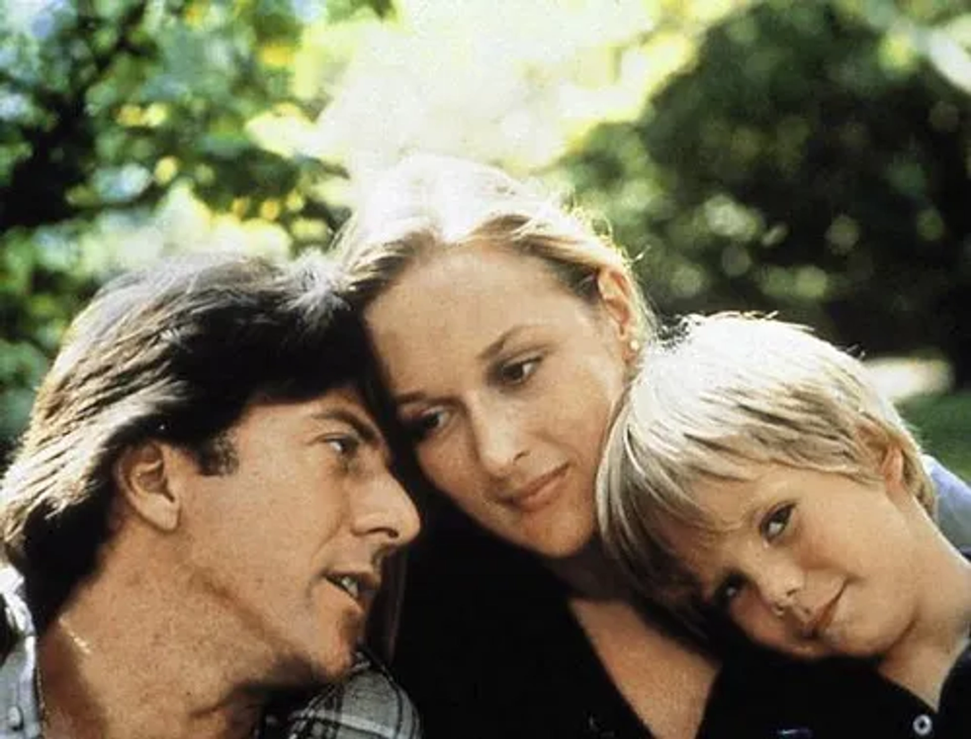 Dustin Hoffman, Meryl Streep, and Justin Henry in Kramer vs. Kramer (1979)