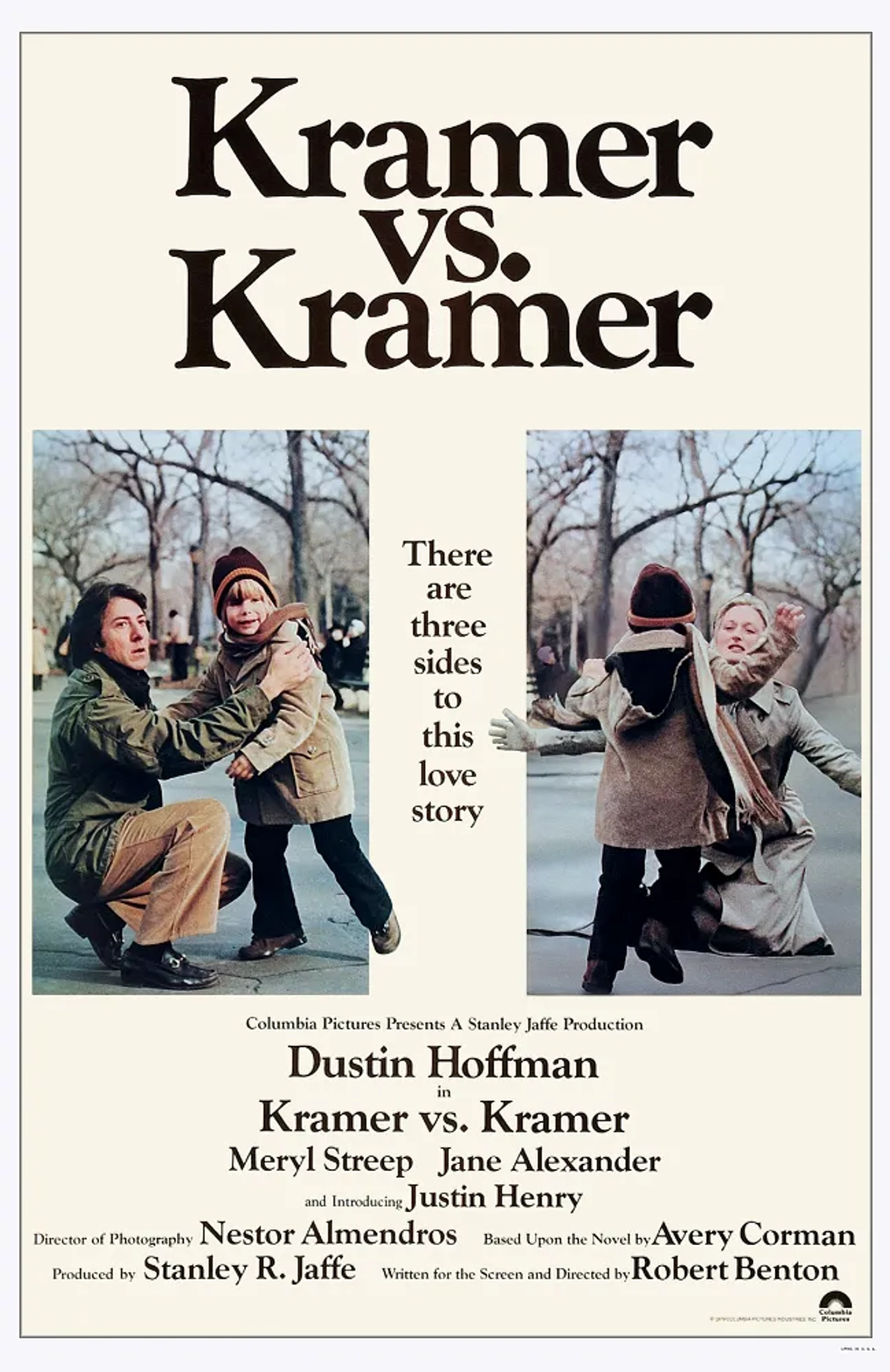 Dustin Hoffman, Meryl Streep, and Justin Henry in Kramer vs. Kramer (1979)