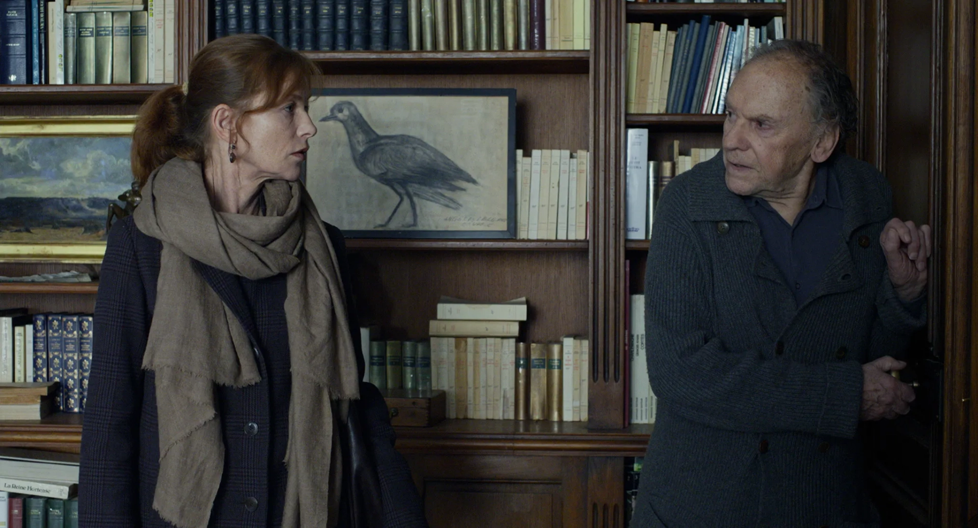 Isabelle Huppert and Jean-Louis Trintignant in Amour (2012)