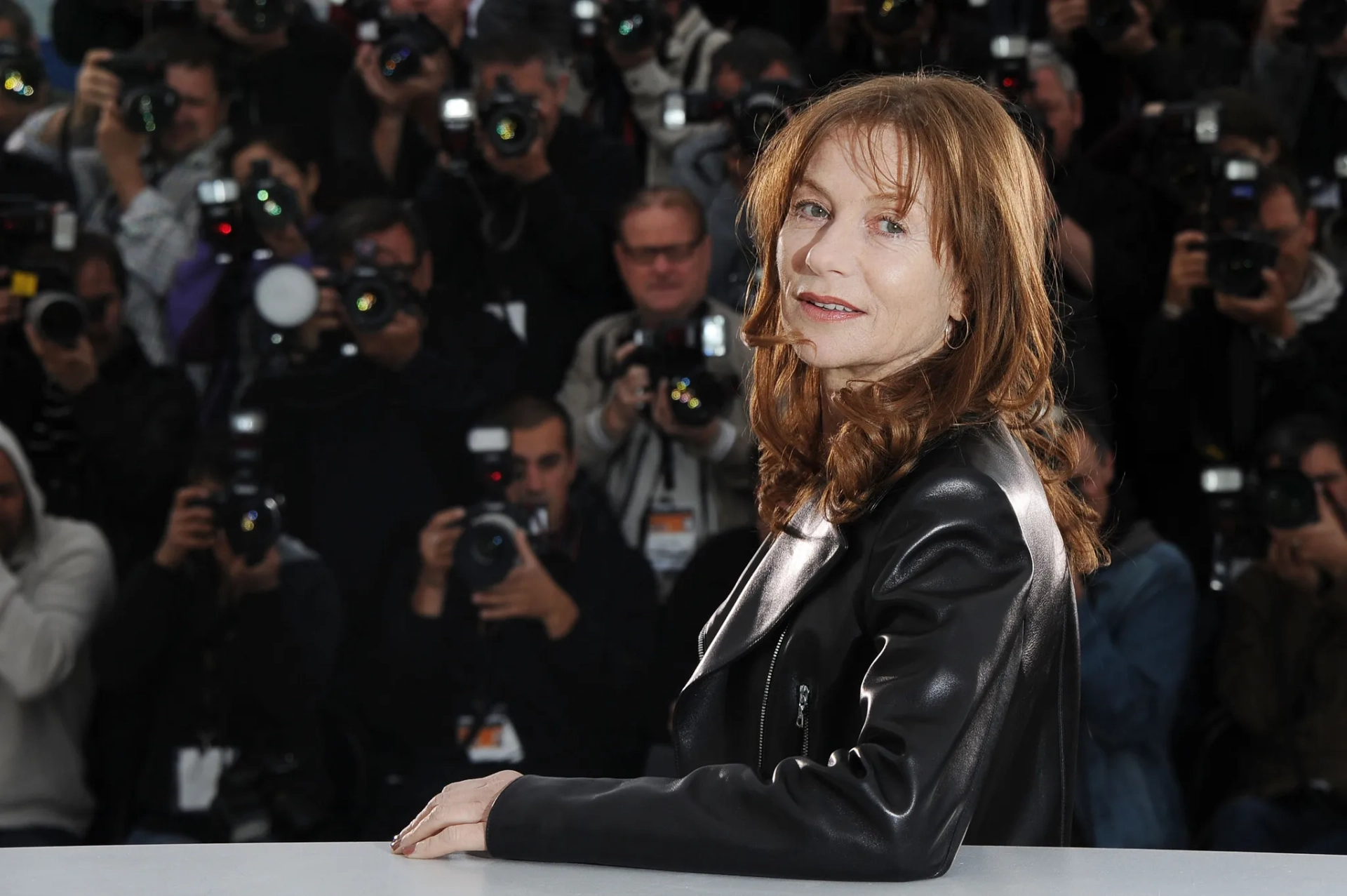 Isabelle Huppert at an event for Amour (2012)