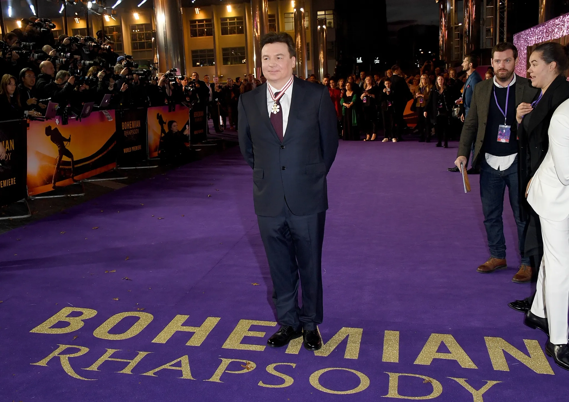 Mike Myers at an event for Bohemian Rhapsody (2018)