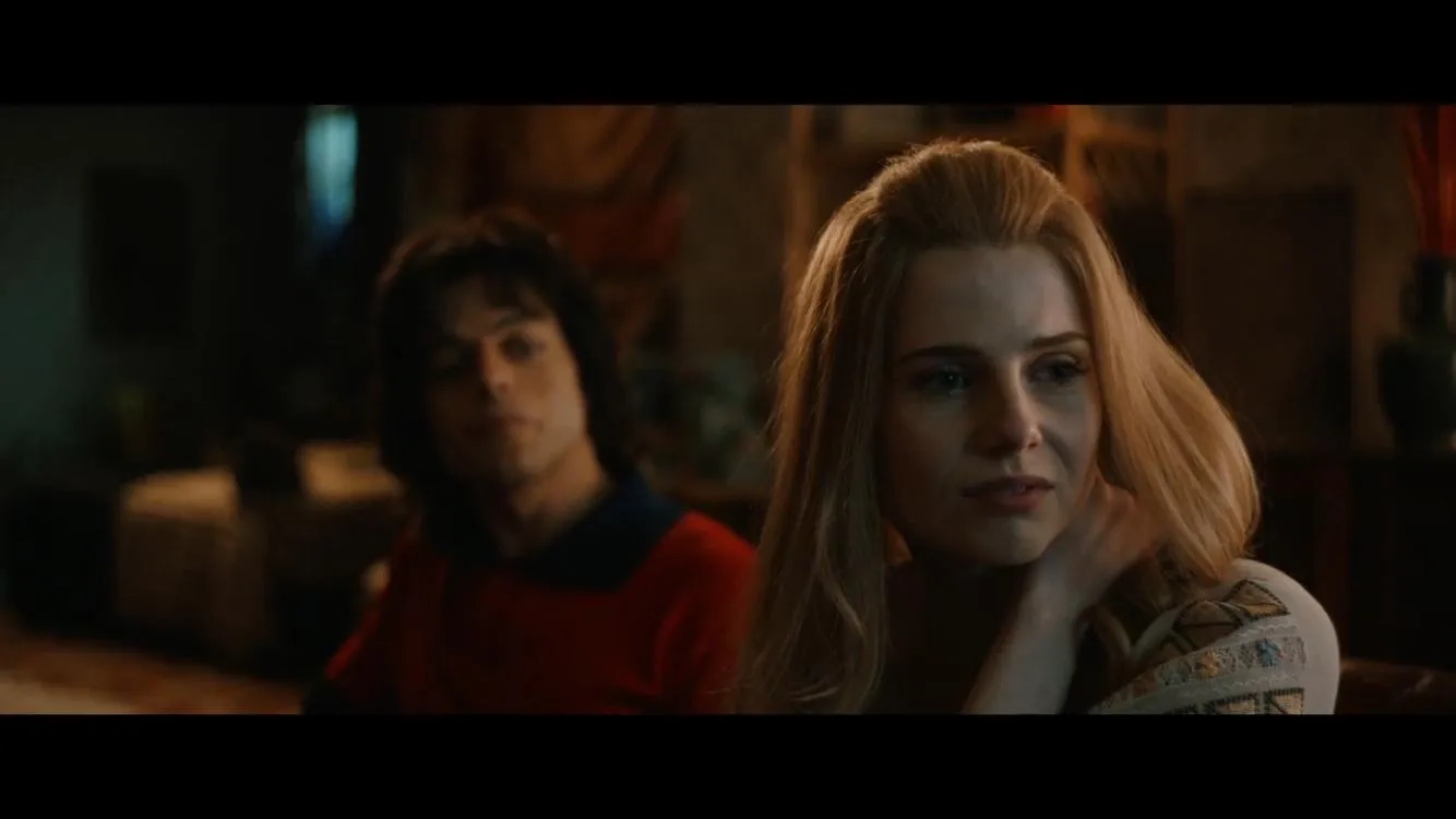 Rami Malek and Lucy Boynton in Bohemian Rhapsody (2018)
