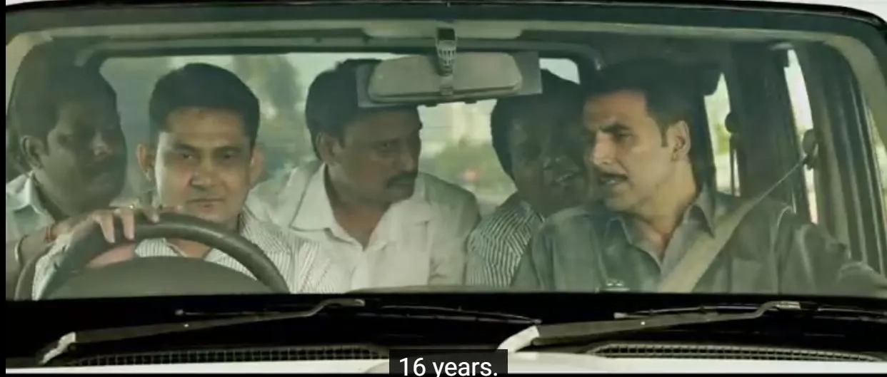 Akshay Kumar and Sanjeev Tyagi in Baby (2015)