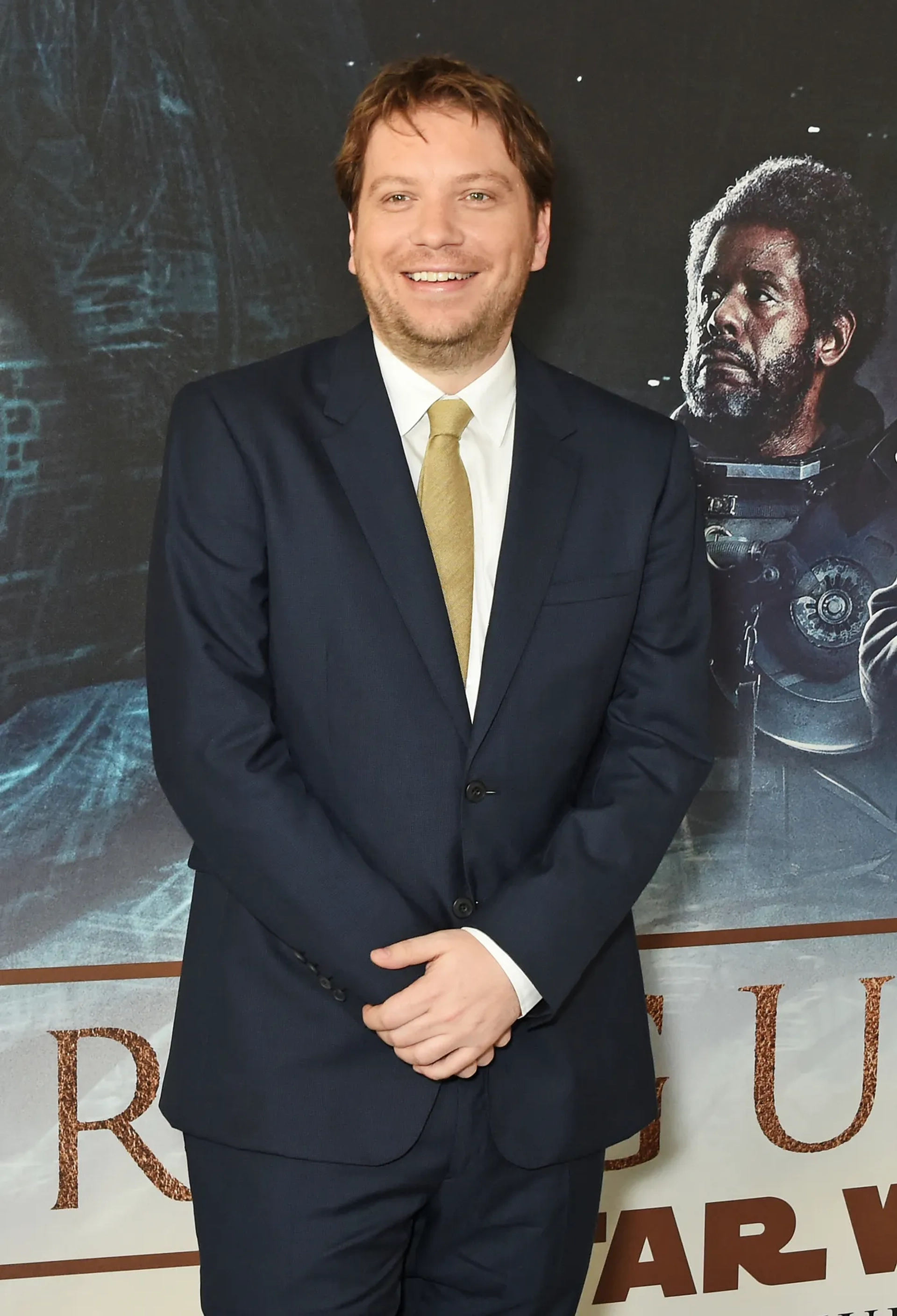 Gareth Edwards at an event for Rogue One: A Star Wars Story (2016)