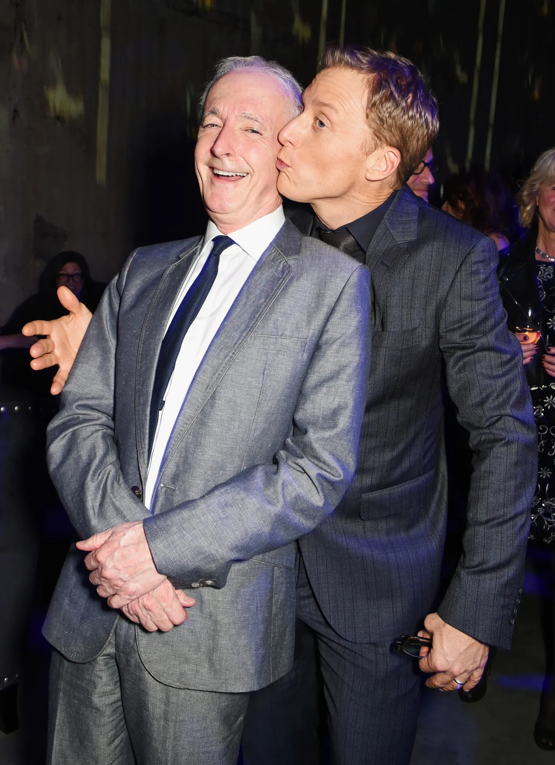 Anthony Daniels and Alan Tudyk at an event for Rogue One: A Star Wars Story (2016)