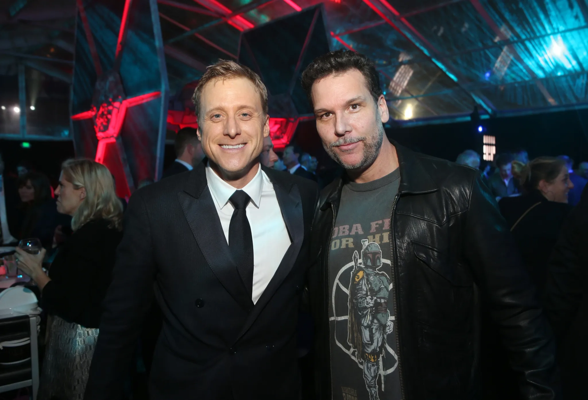 Dane Cook and Alan Tudyk at an event for Rogue One: A Star Wars Story (2016)