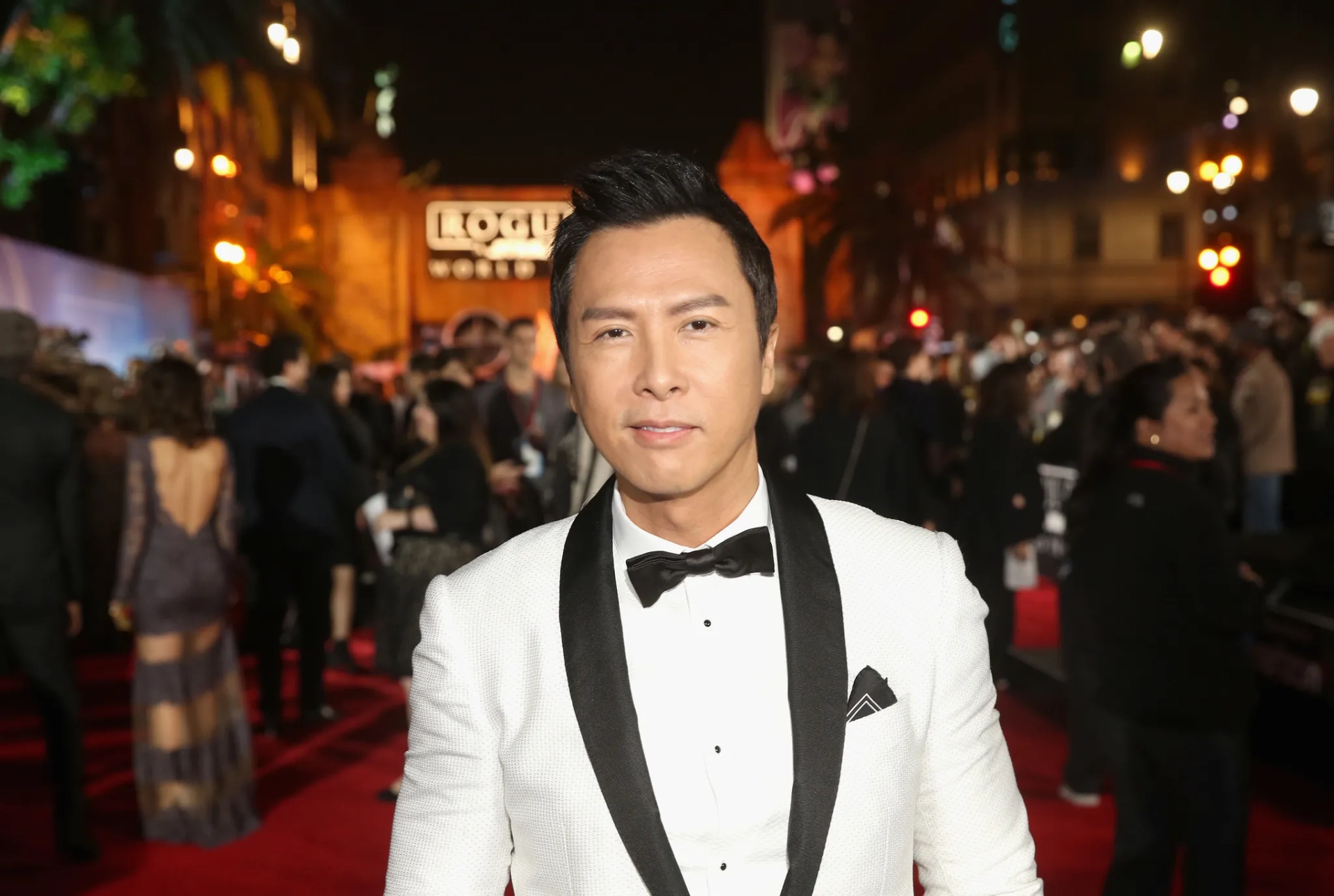 Donnie Yen at an event for Rogue One: A Star Wars Story (2016)