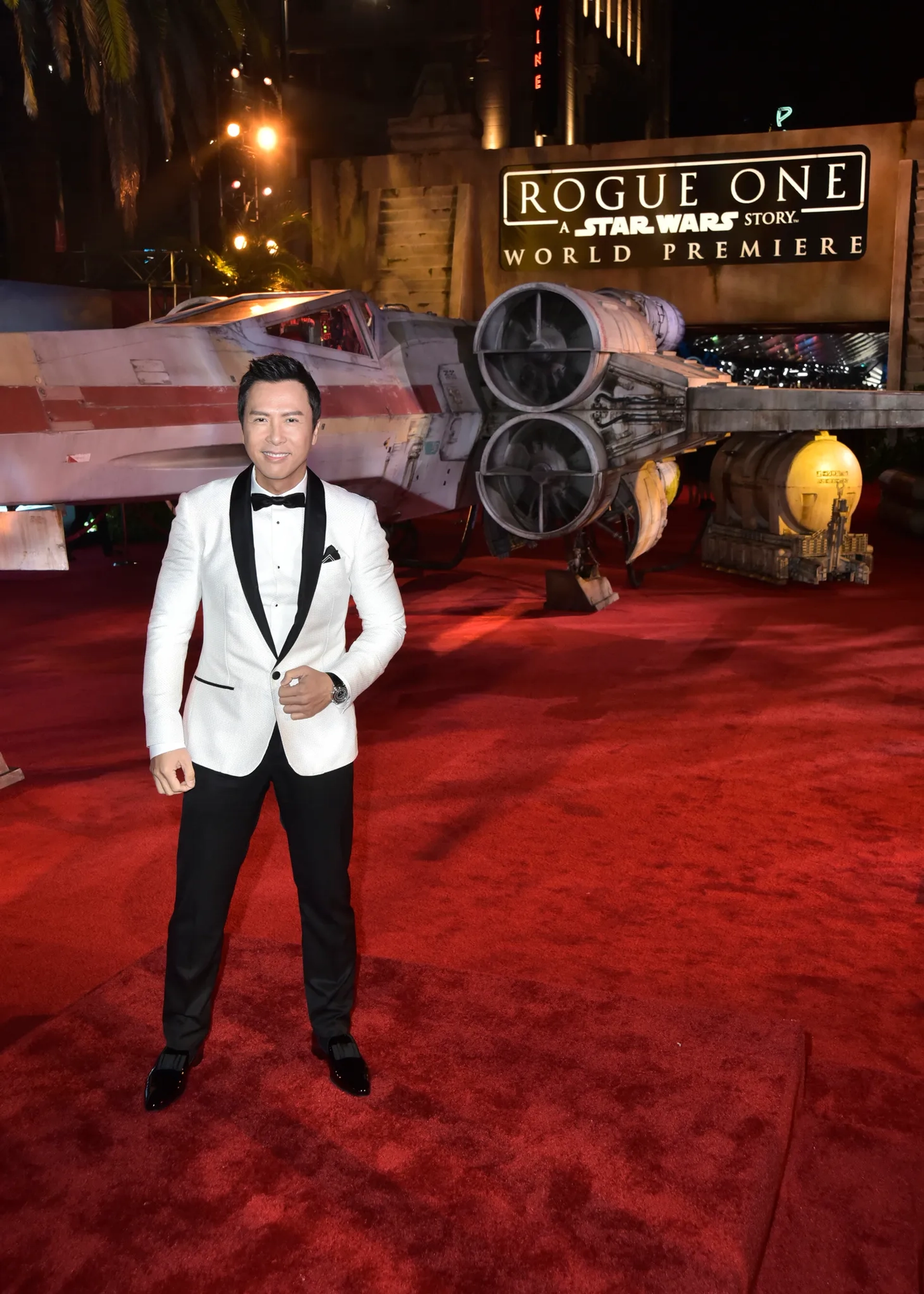 Donnie Yen at an event for Rogue One: A Star Wars Story (2016)