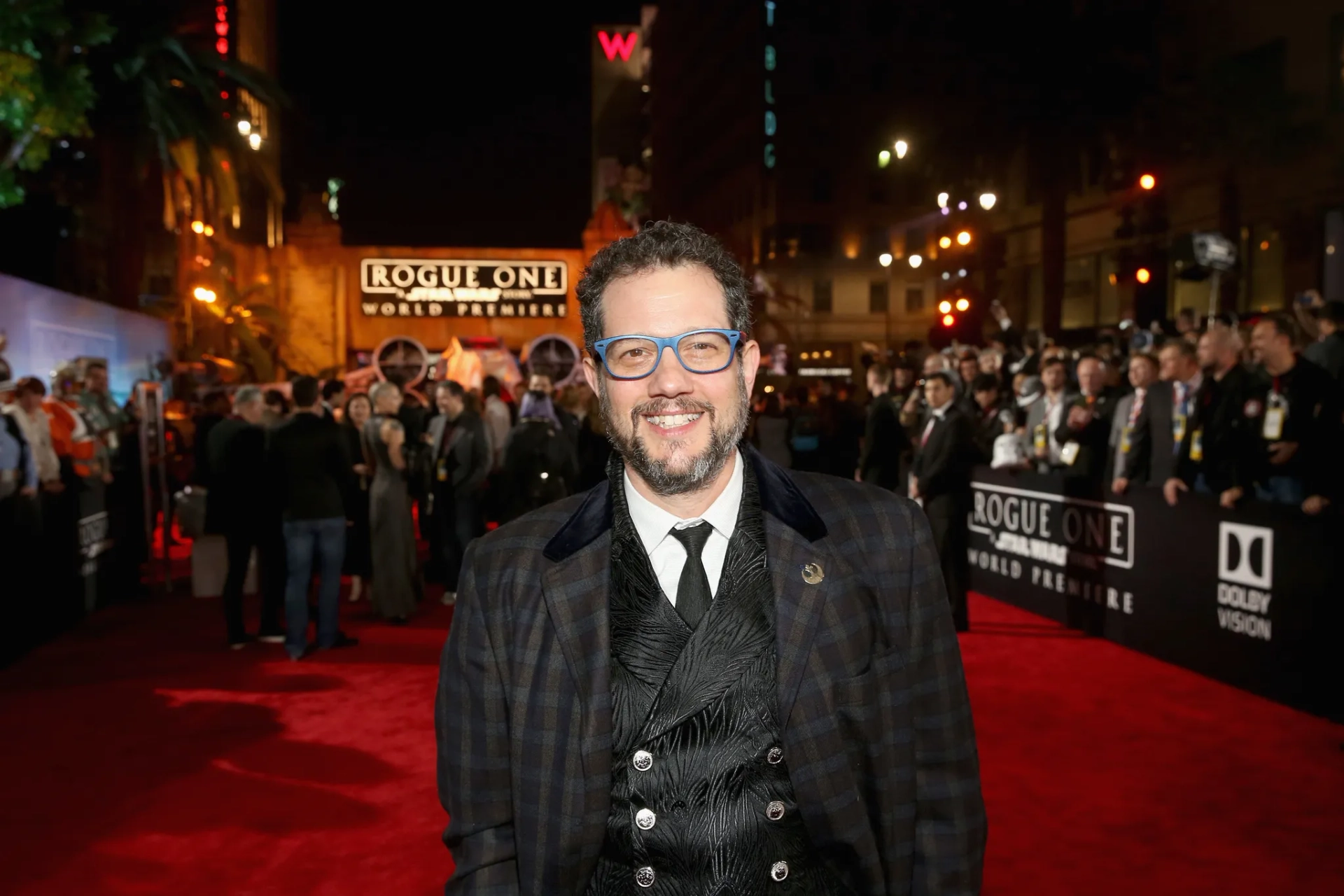 Michael Giacchino at an event for Rogue One: A Star Wars Story (2016)