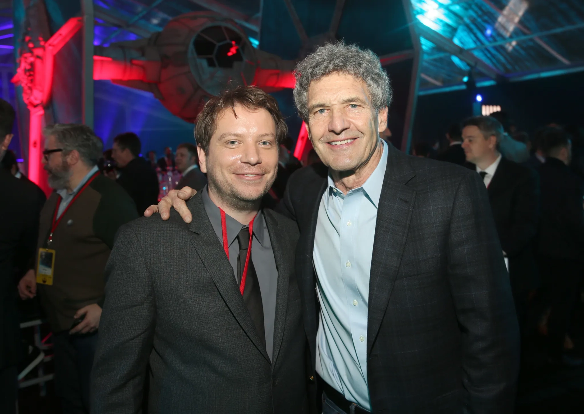 Alan F. Horn and Gareth Edwards at an event for Rogue One: A Star Wars Story (2016)