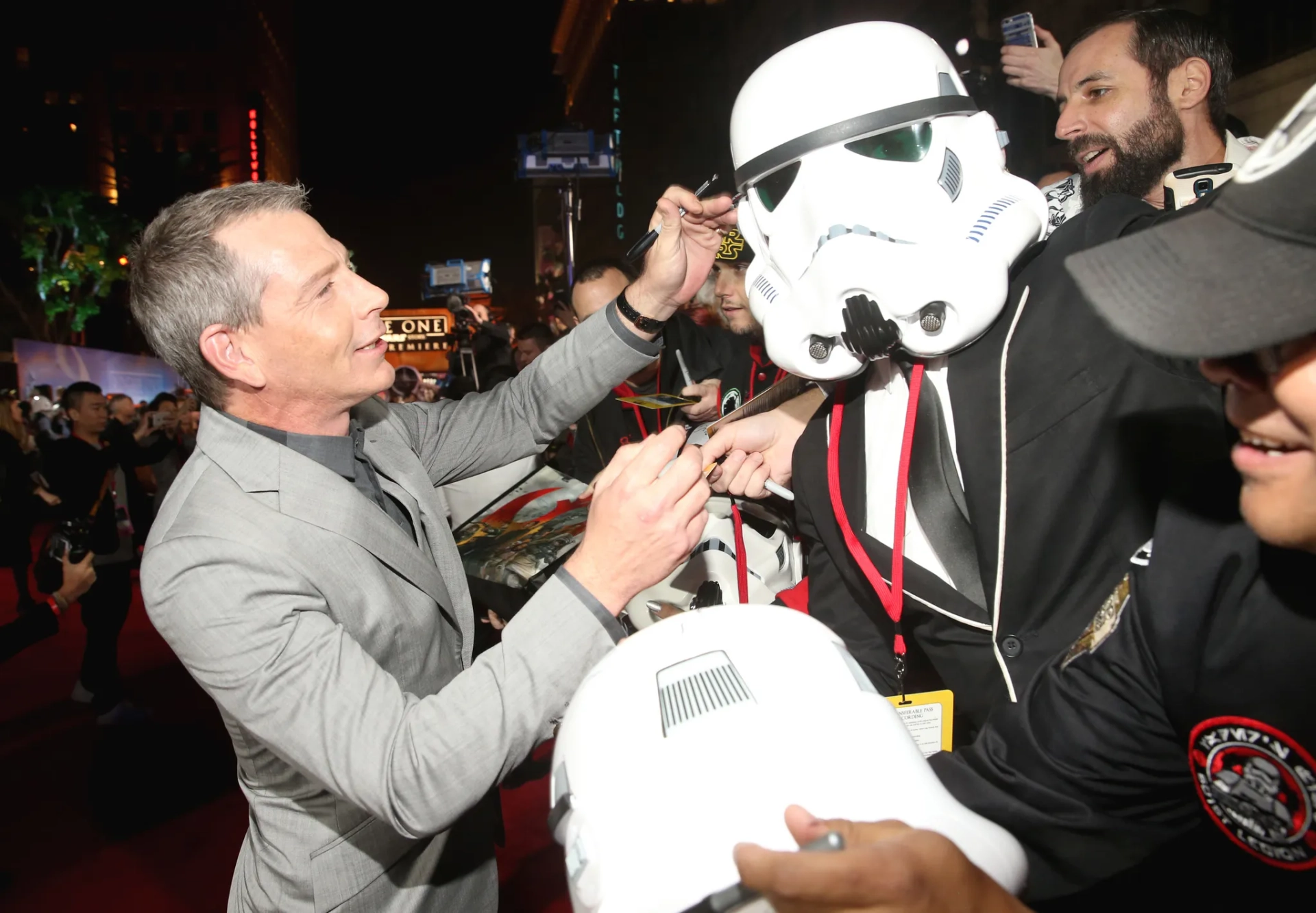 Ben Mendelsohn at an event for Rogue One: A Star Wars Story (2016)