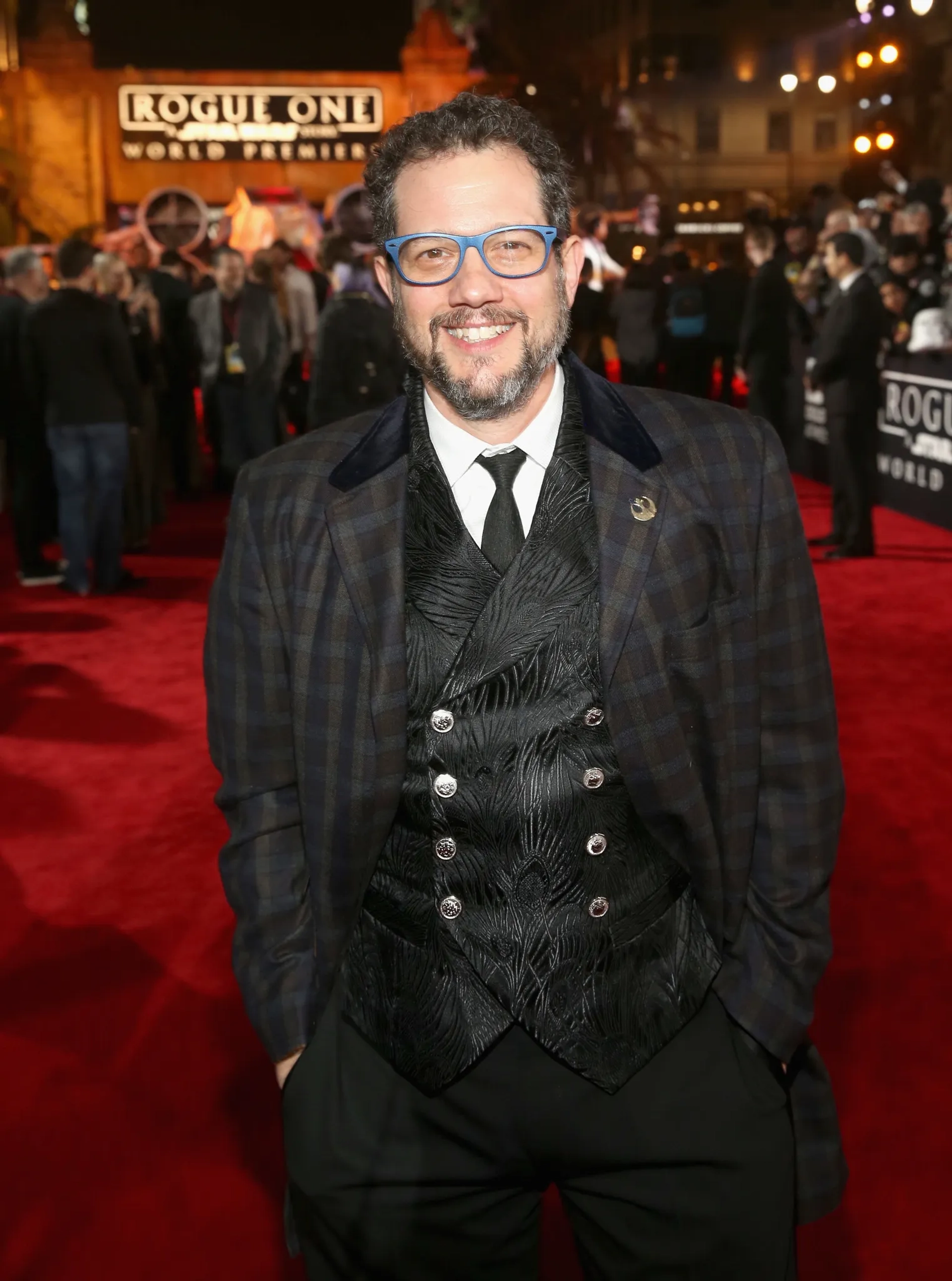 Michael Giacchino at an event for Rogue One: A Star Wars Story (2016)