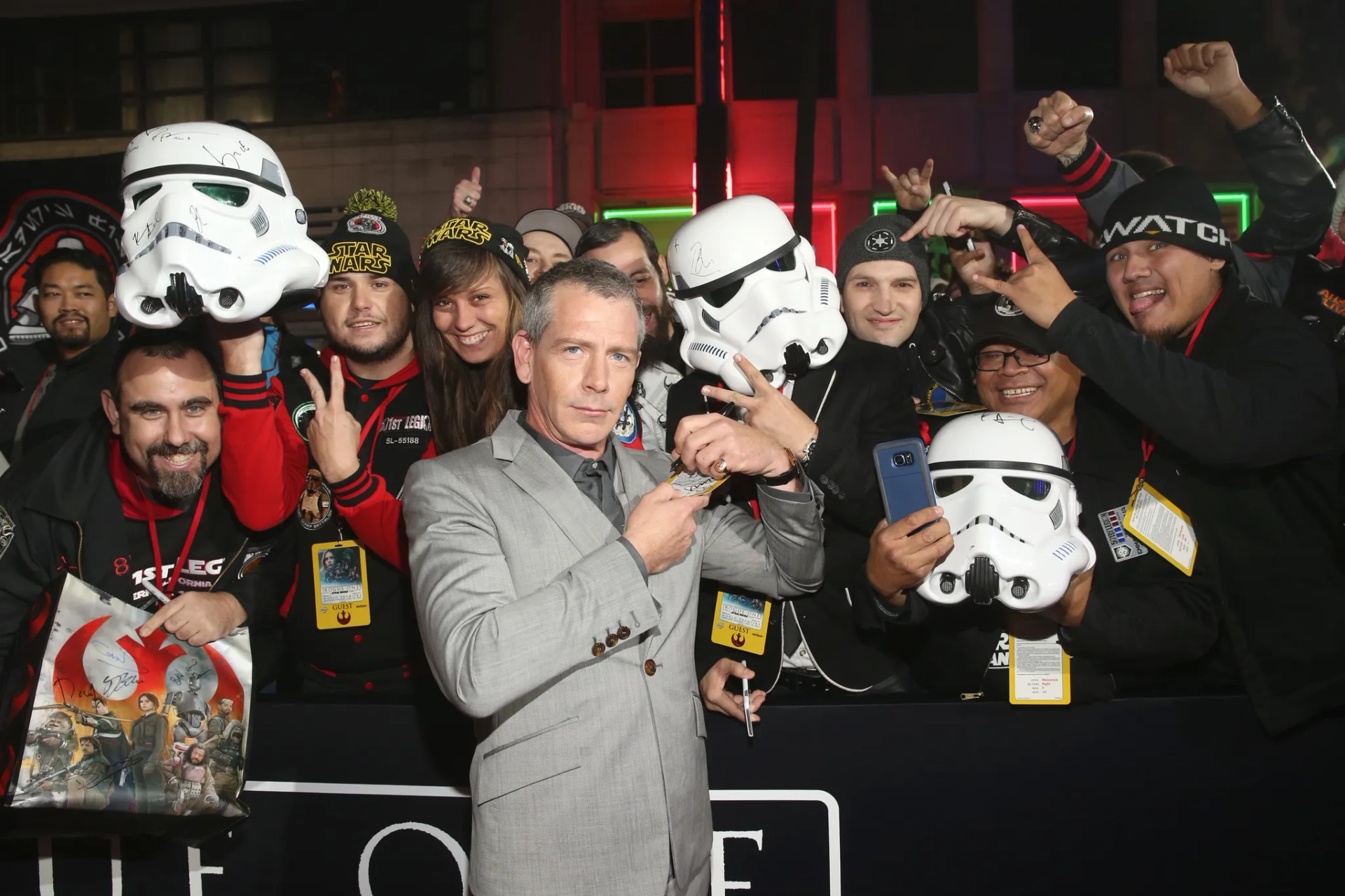 Ben Mendelsohn at an event for Rogue One: A Star Wars Story (2016)