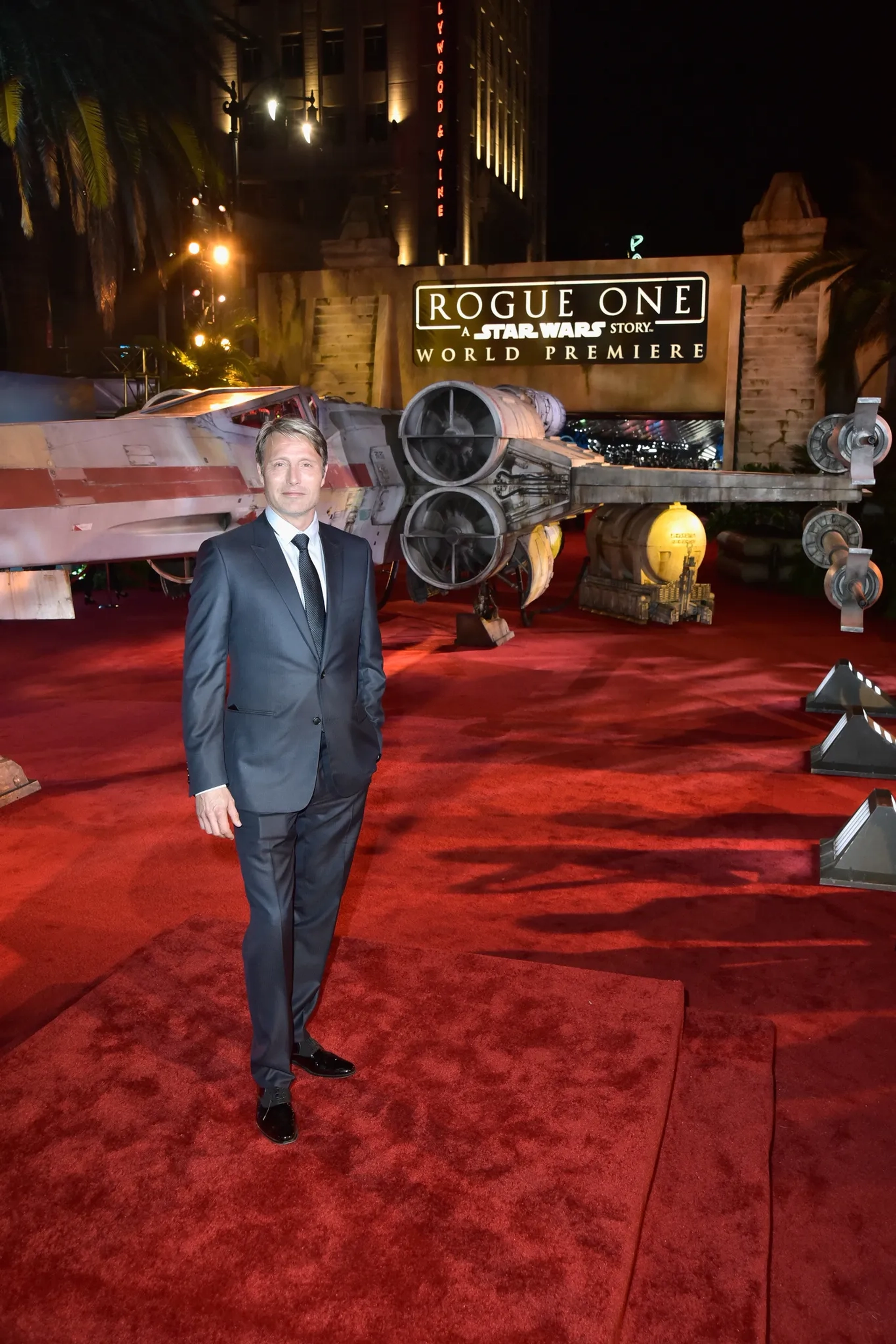 Mads Mikkelsen at an event for Rogue One: A Star Wars Story (2016)