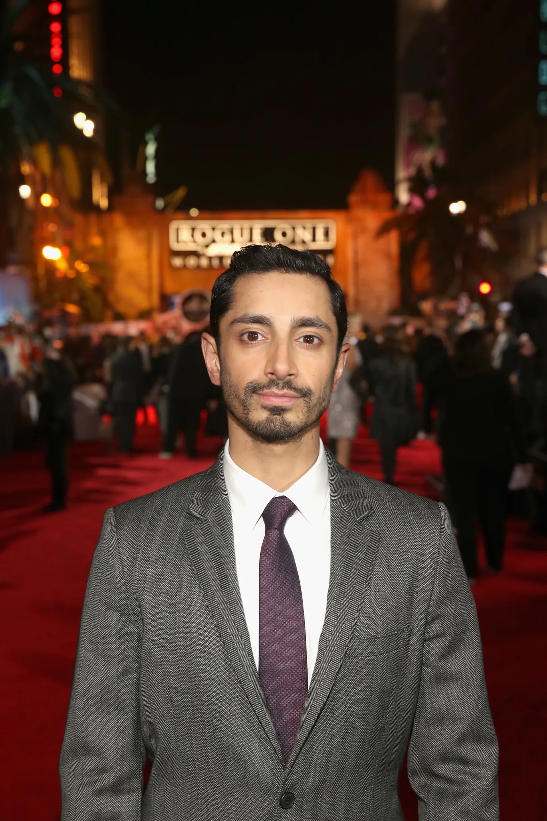 Riz Ahmed at an event for Rogue One: A Star Wars Story (2016)