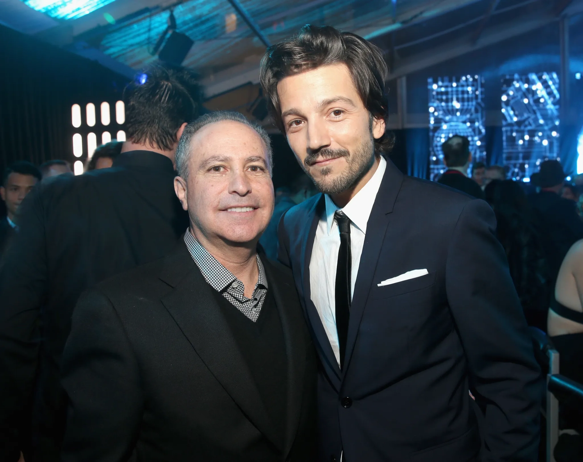 Diego Luna at an event for Rogue One: A Star Wars Story (2016)