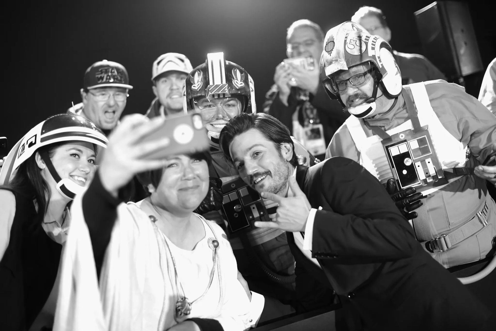 Diego Luna at an event for Rogue One: A Star Wars Story (2016)