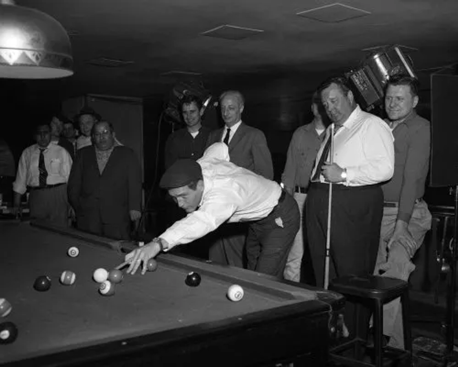 Paul Newman and Jackie Gleason in The Hustler (1961)