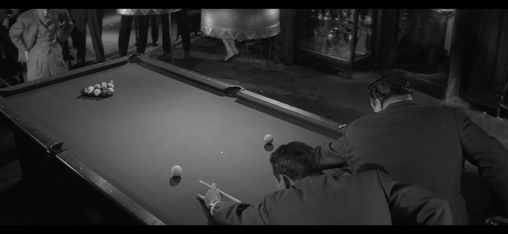 Paul Newman and Jackie Gleason in The Hustler (1961)