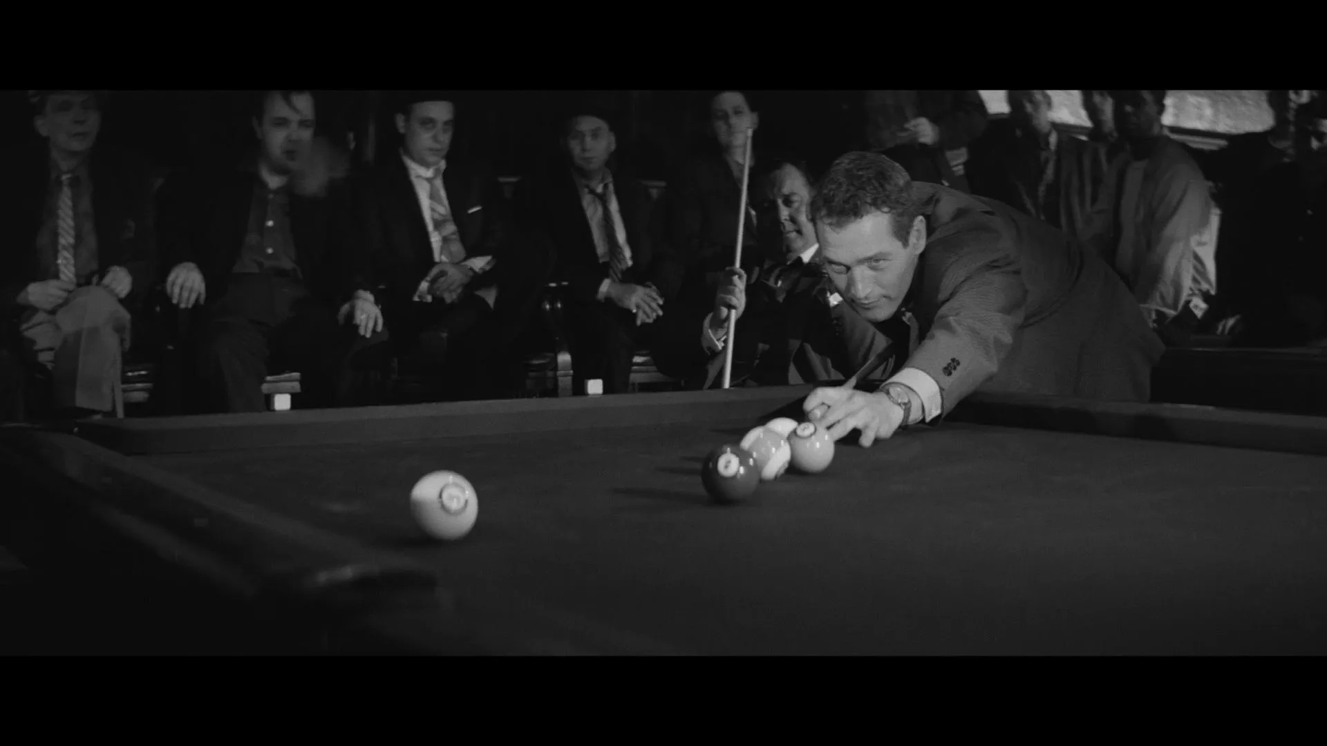 Paul Newman and Jackie Gleason in The Hustler (1961)
