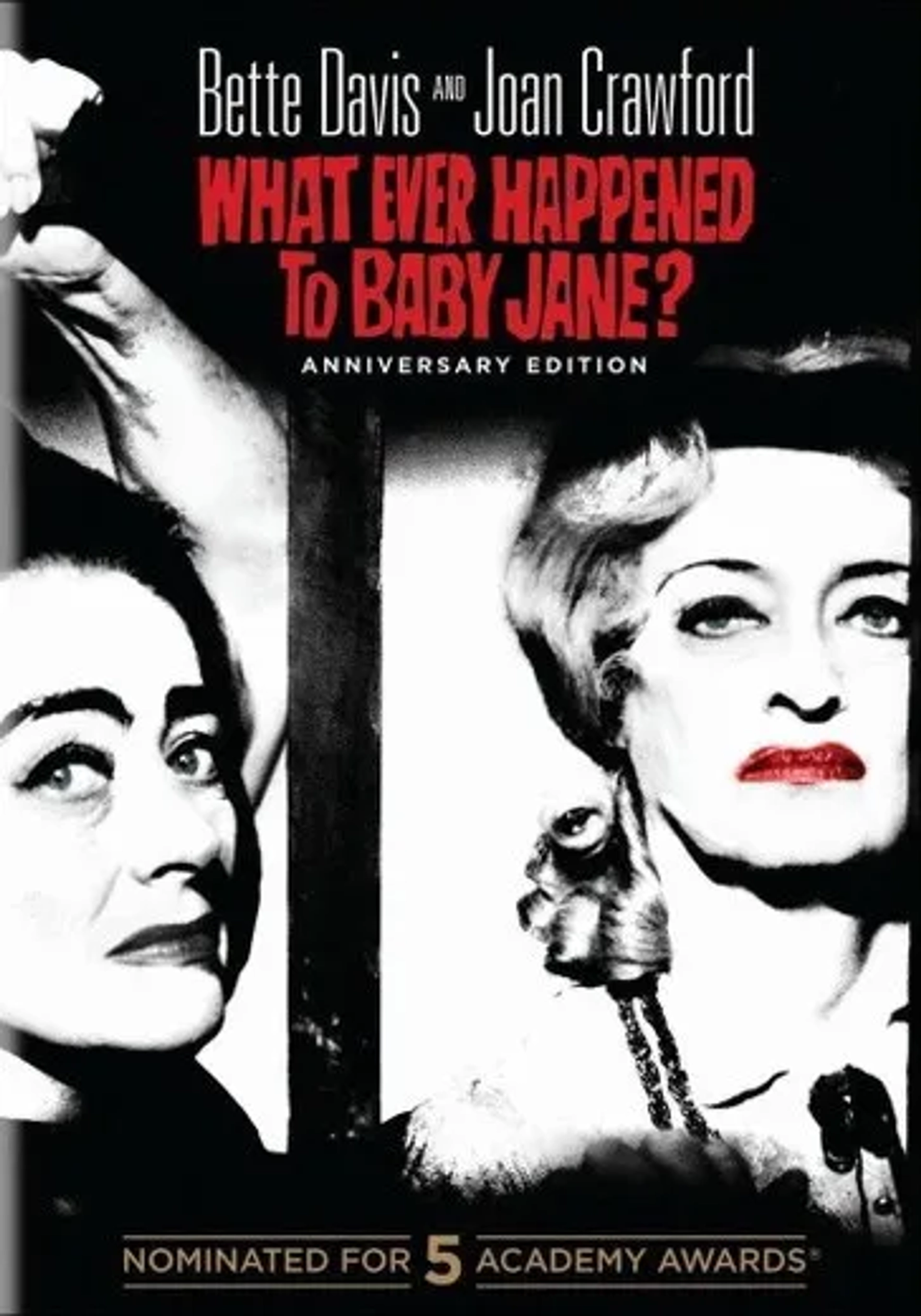 Bette Davis and Joan Crawford in What Ever Happened to Baby Jane? (1962)