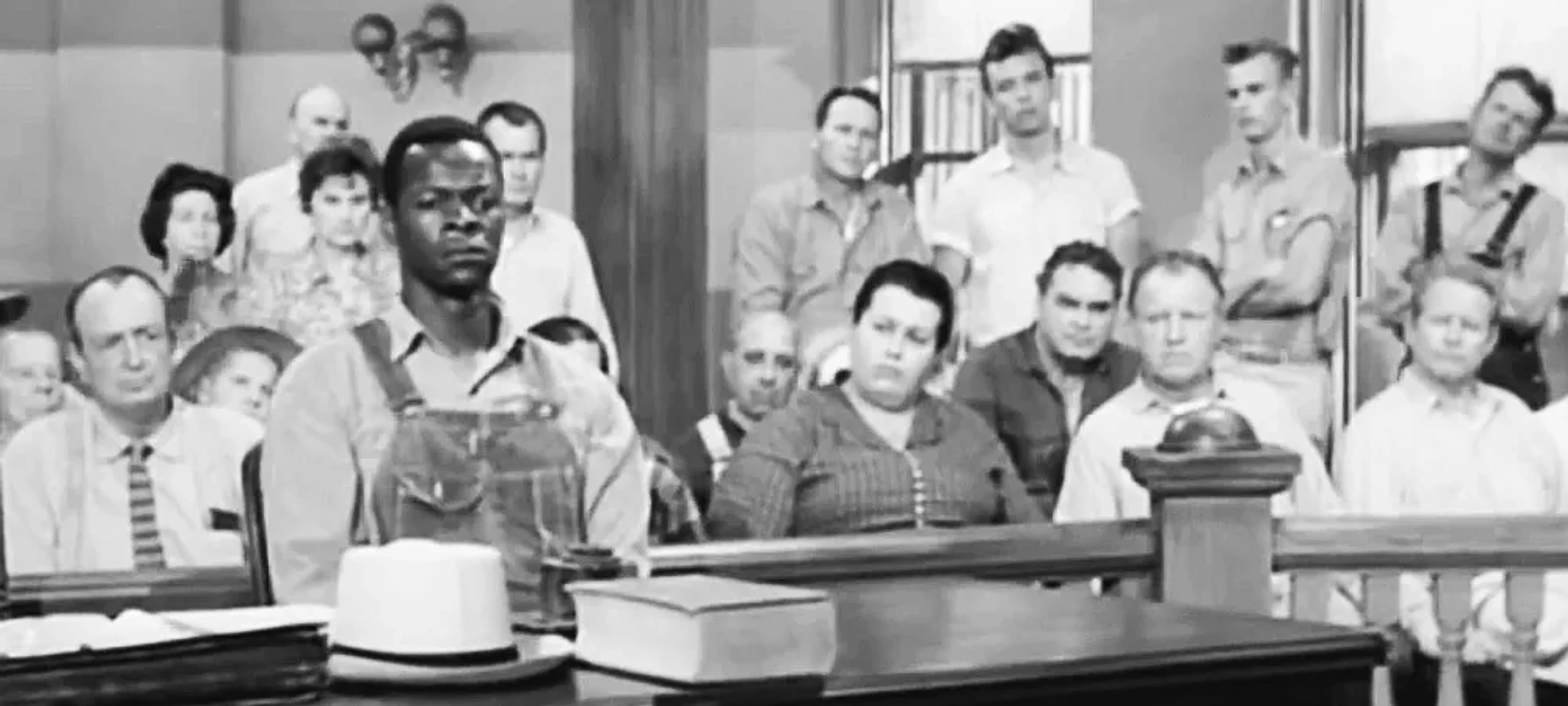 Bobby Barber, Audrey Betz, John Breen, Noble 'Kid' Chissell, Charles Morton, Brock Peters, and Charles McQuary in To Kill a Mockingbird (1962)