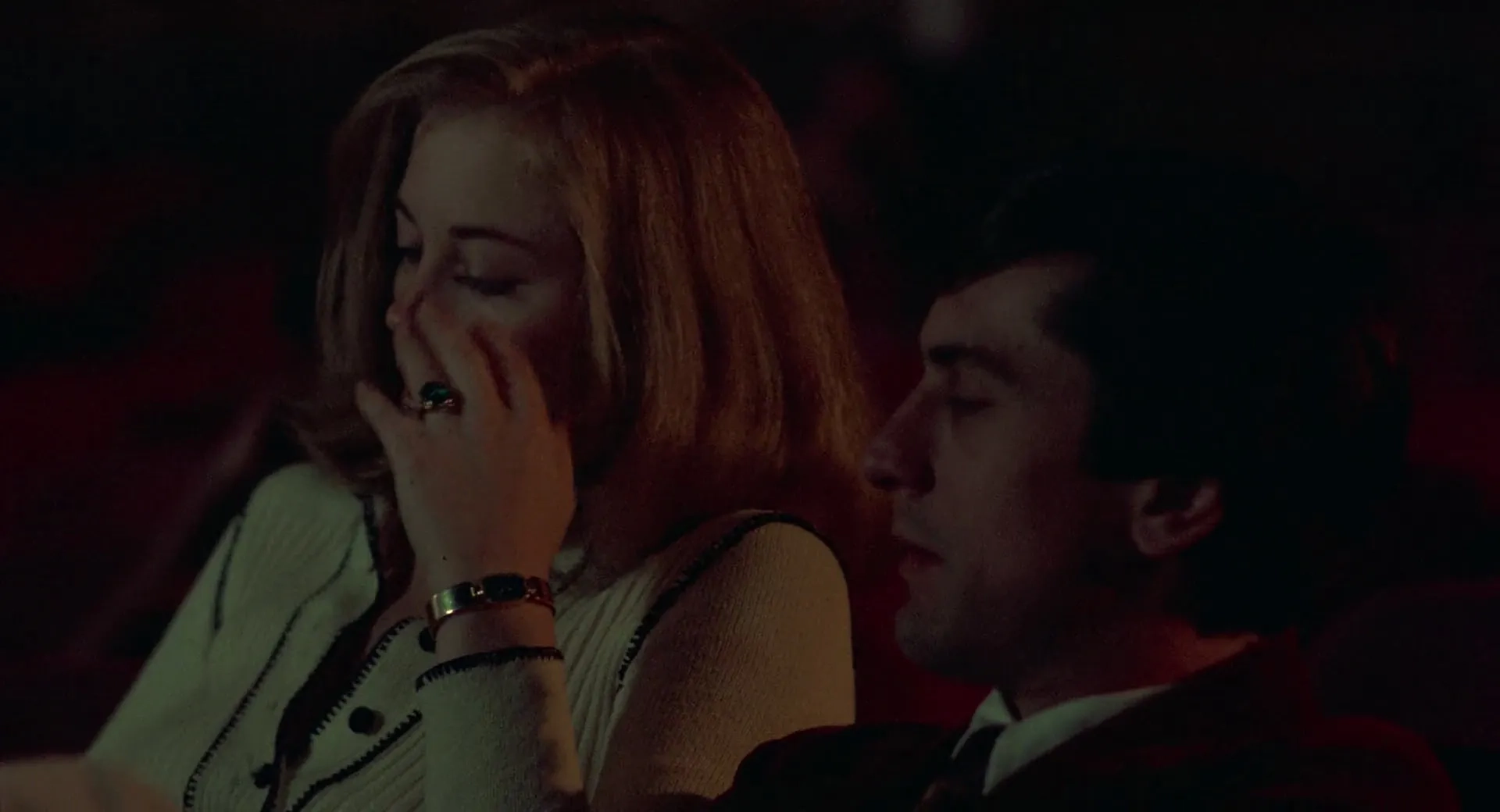 Robert De Niro and Cybill Shepherd in Taxi Driver (1976)