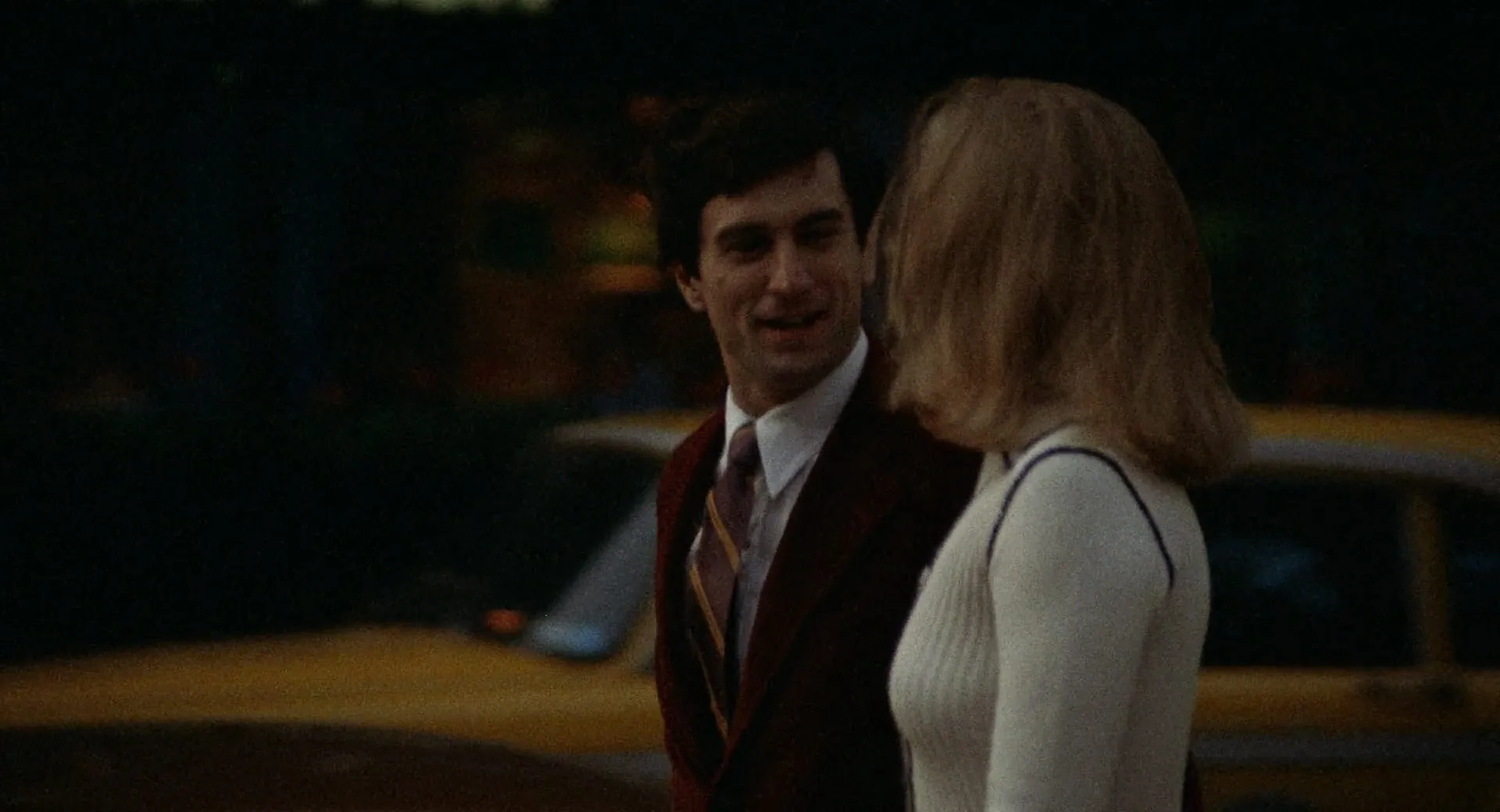 Robert De Niro and Cybill Shepherd in Taxi Driver (1976)