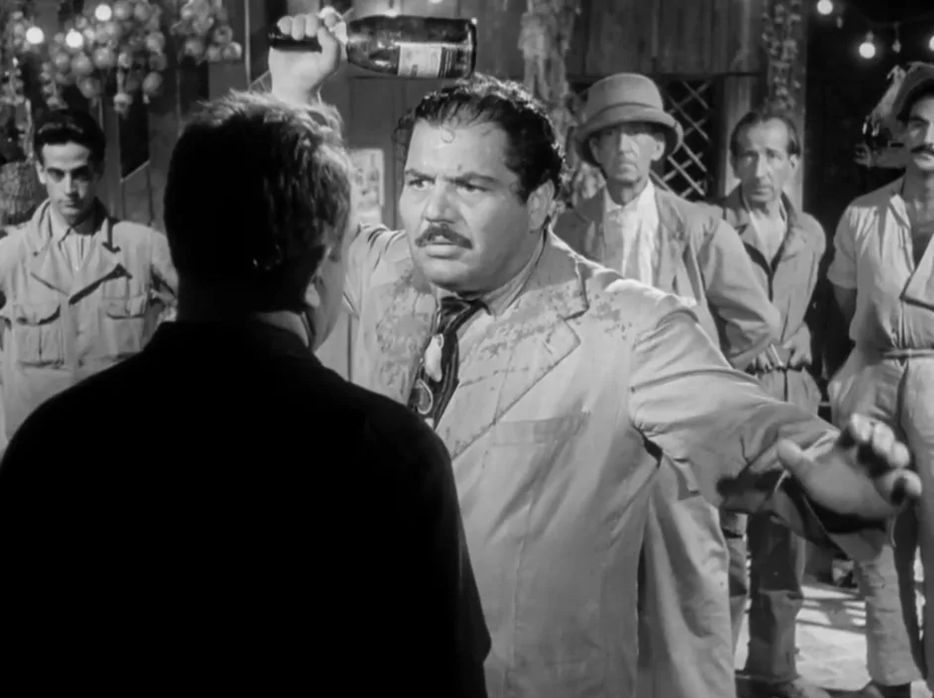 Folco Lulli in The Wages of Fear (1953)