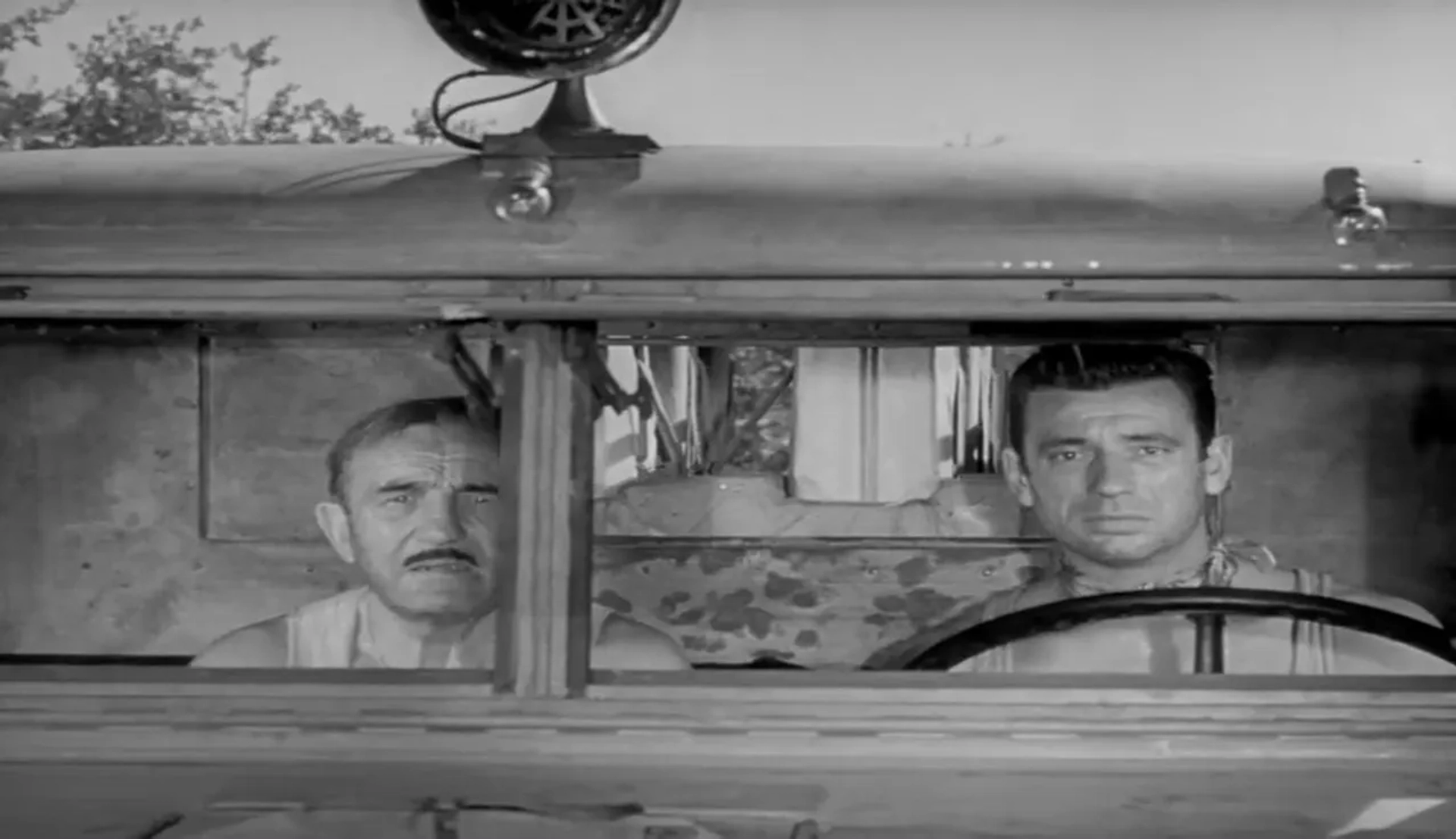 Yves Montand and Charles Vanel in The Wages of Fear (1953)