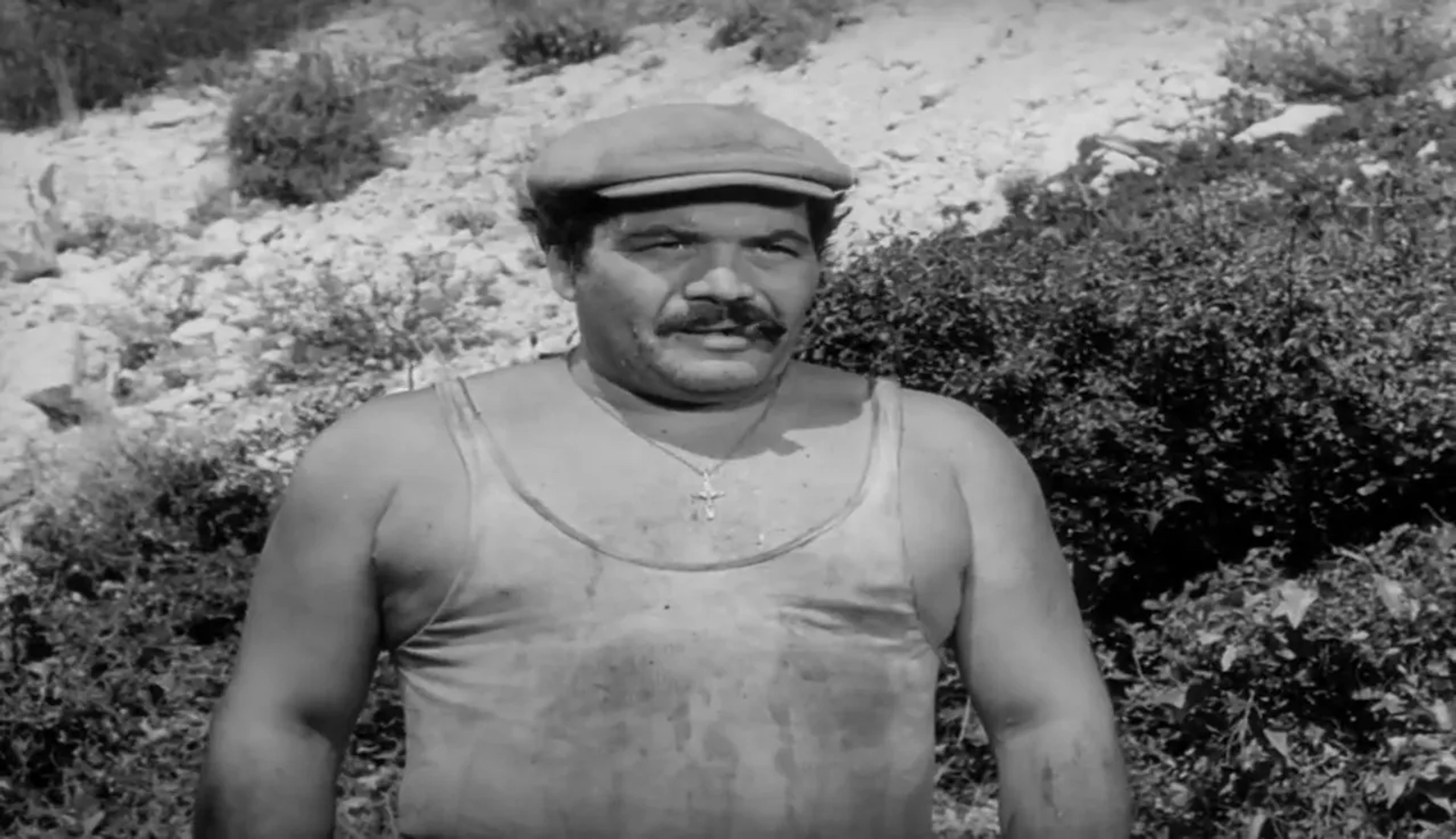 Folco Lulli in The Wages of Fear (1953)