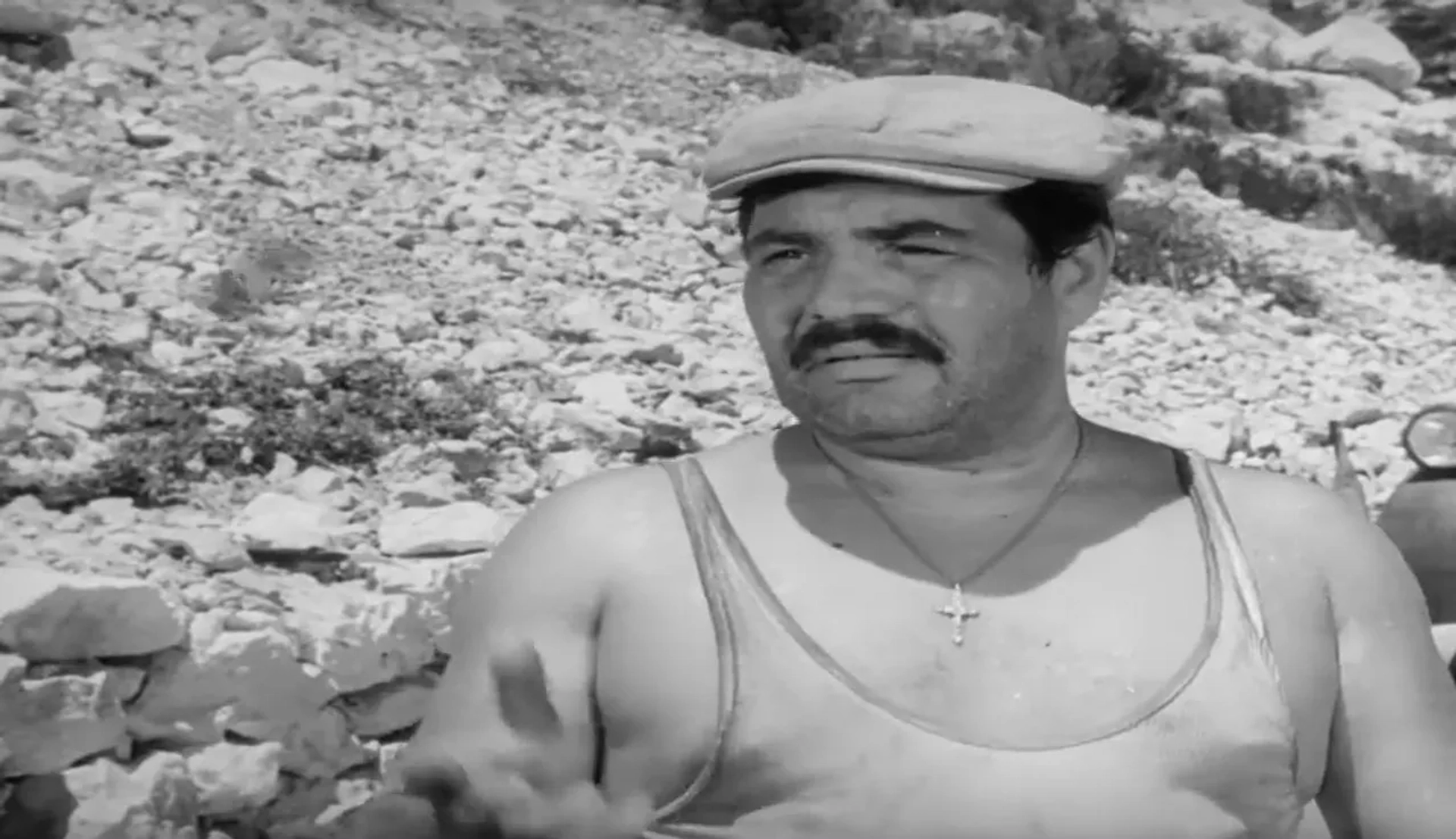 Folco Lulli in The Wages of Fear (1953)