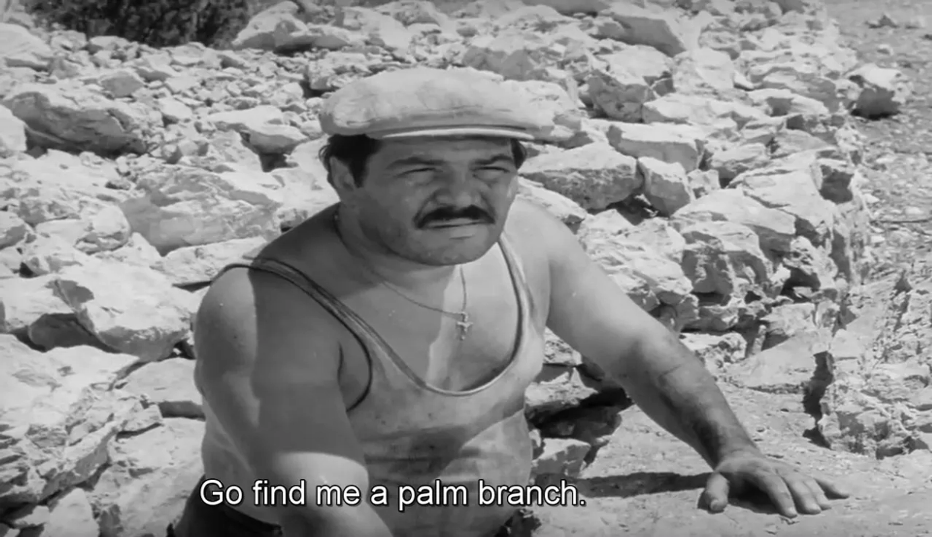 Folco Lulli in The Wages of Fear (1953)