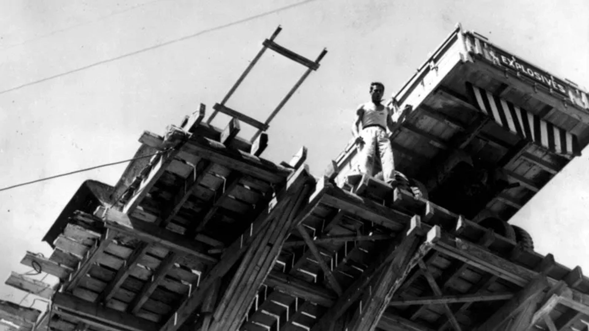 Yves Montand in The Wages of Fear (1953)