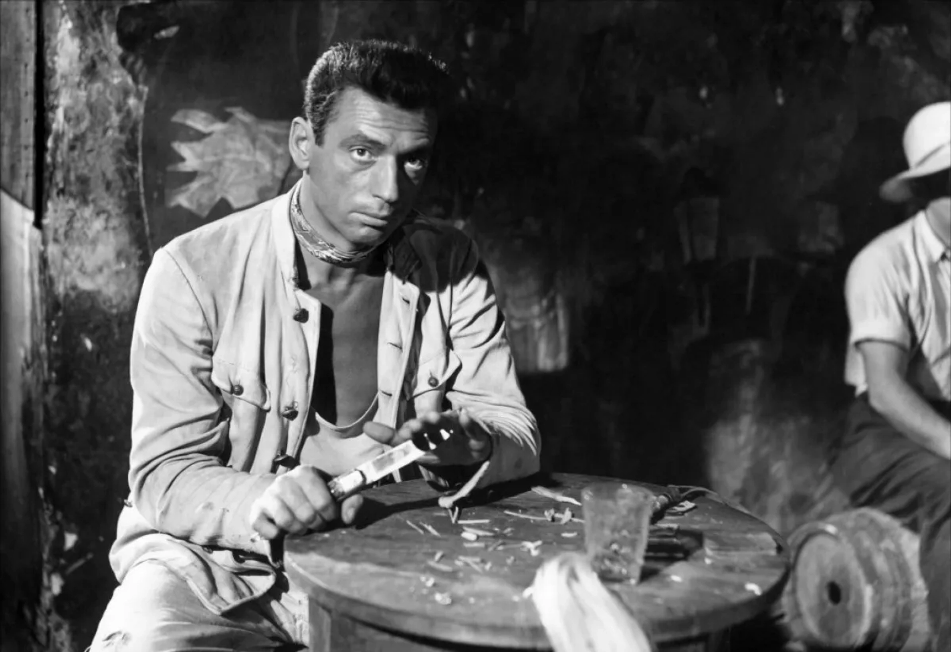 Yves Montand in The Wages of Fear (1953)