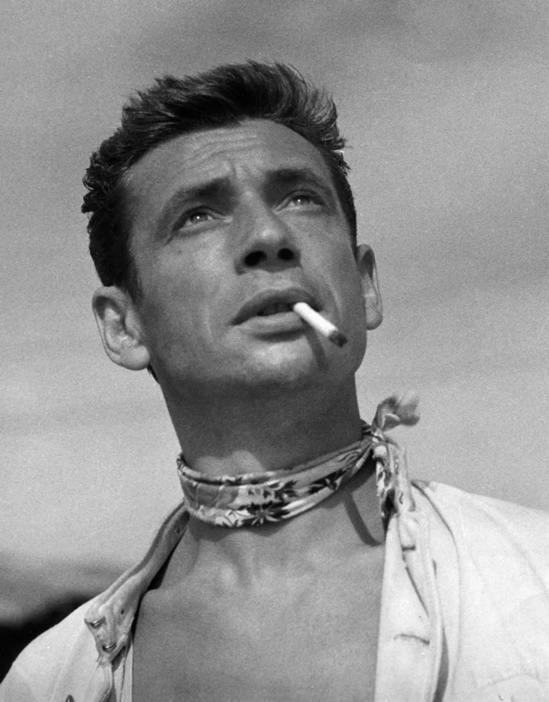 Yves Montand in The Wages of Fear (1953)