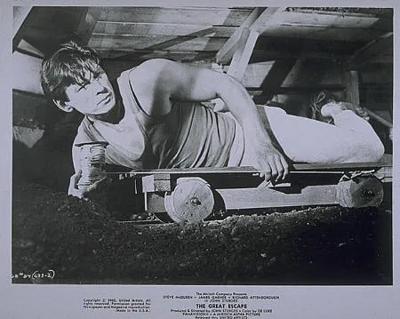 Charles Bronson in The Great Escape (1963)