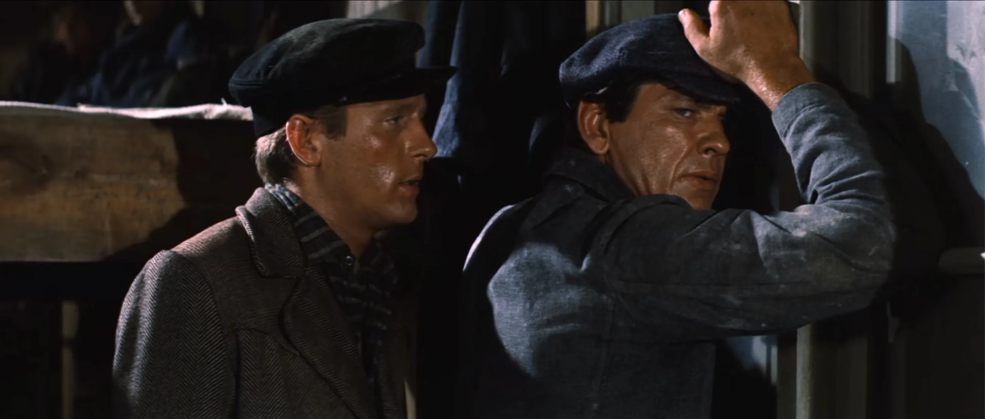 Charles Bronson and John Leyton in The Great Escape (1963)