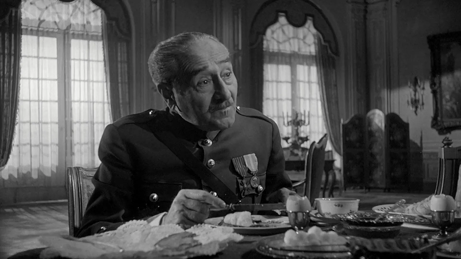 Adolphe Menjou in Paths of Glory (1957)