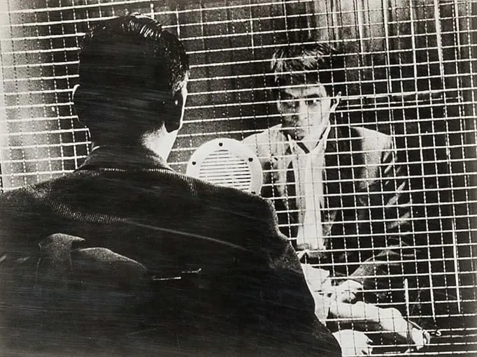 Toshirô Mifune and Tsutomu Yamazaki in High and Low (1963)
