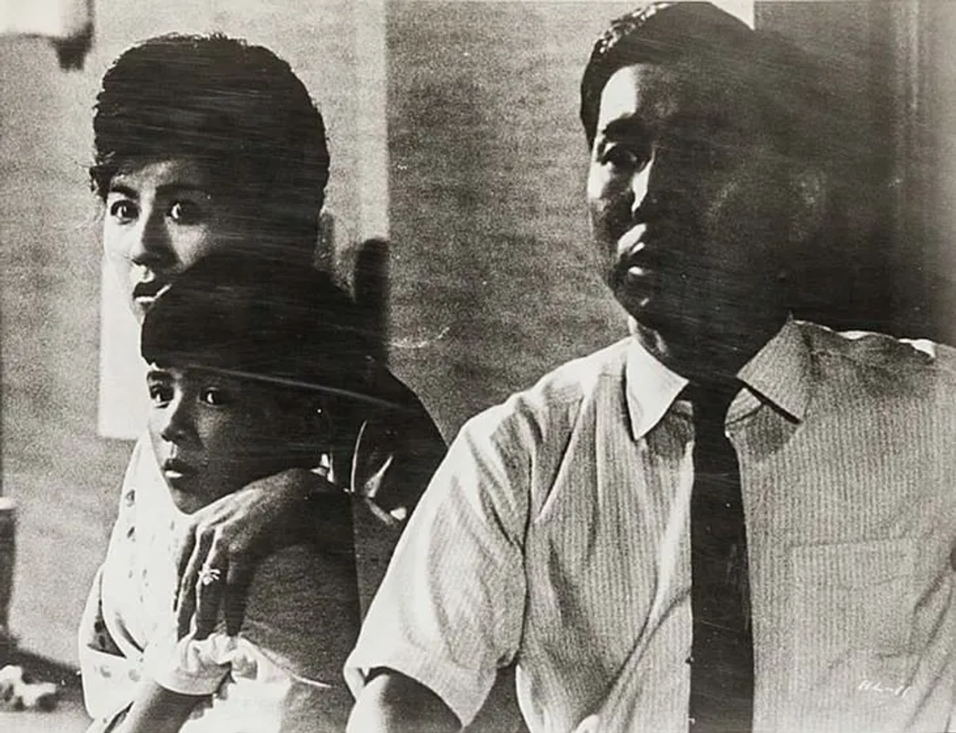 Toshio Egi, Kyôko Kagawa, and Yutaka Sada in High and Low (1963)