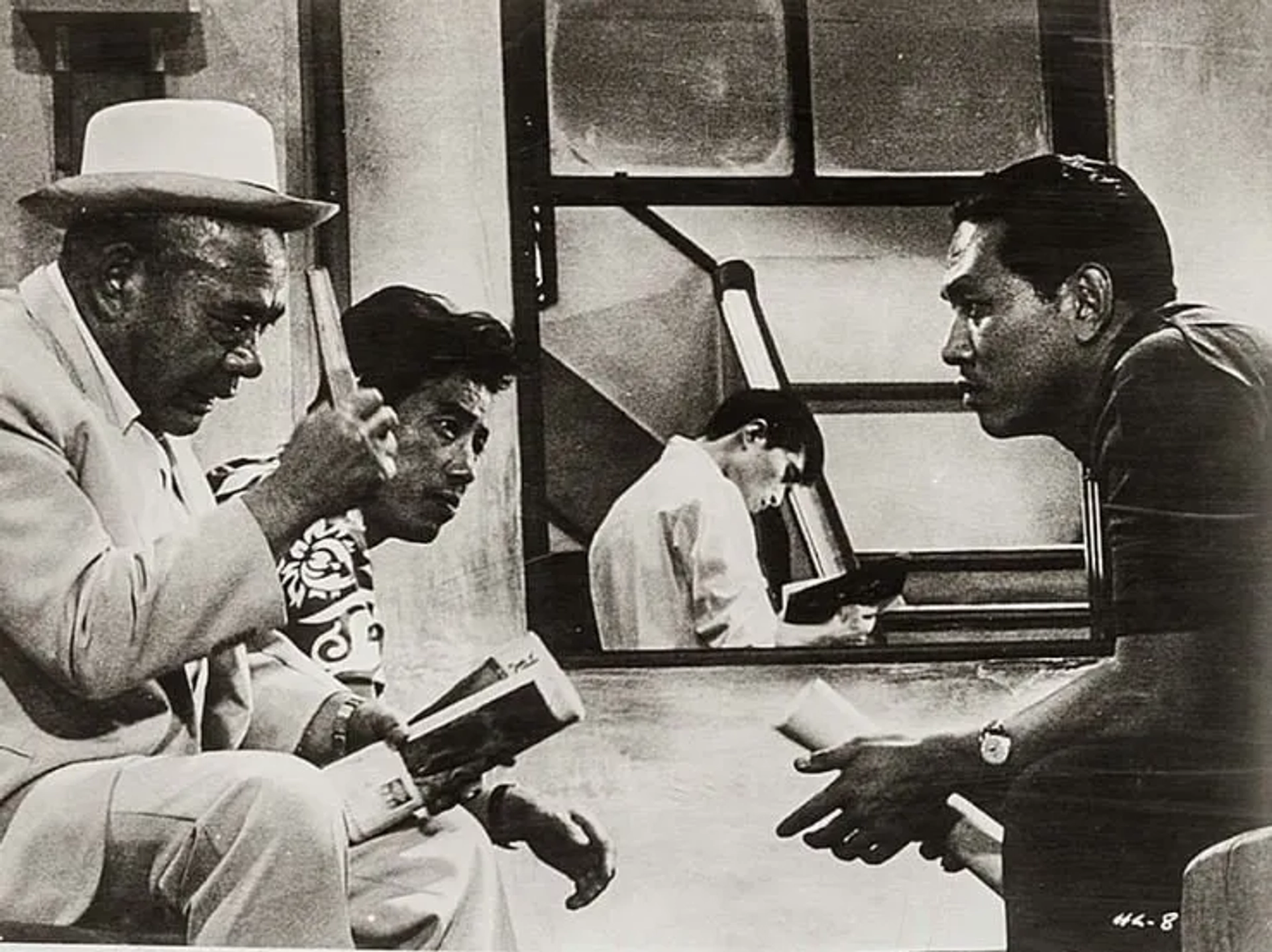 Kenjirô Ishiyama, Isao Kimura, and Tsutomu Yamazaki in High and Low (1963)