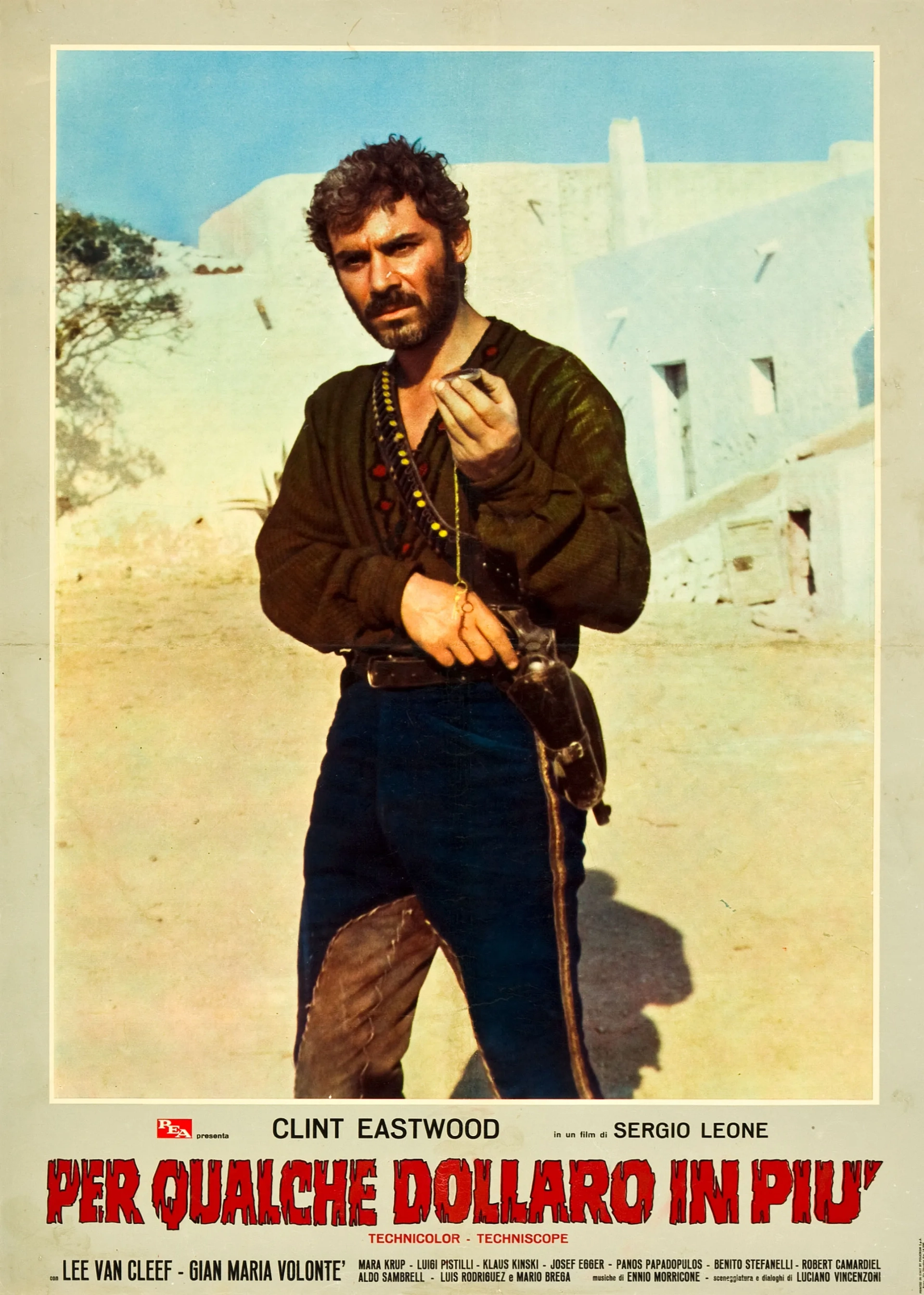 Gian Maria Volontè in For a Few Dollars More (1965)