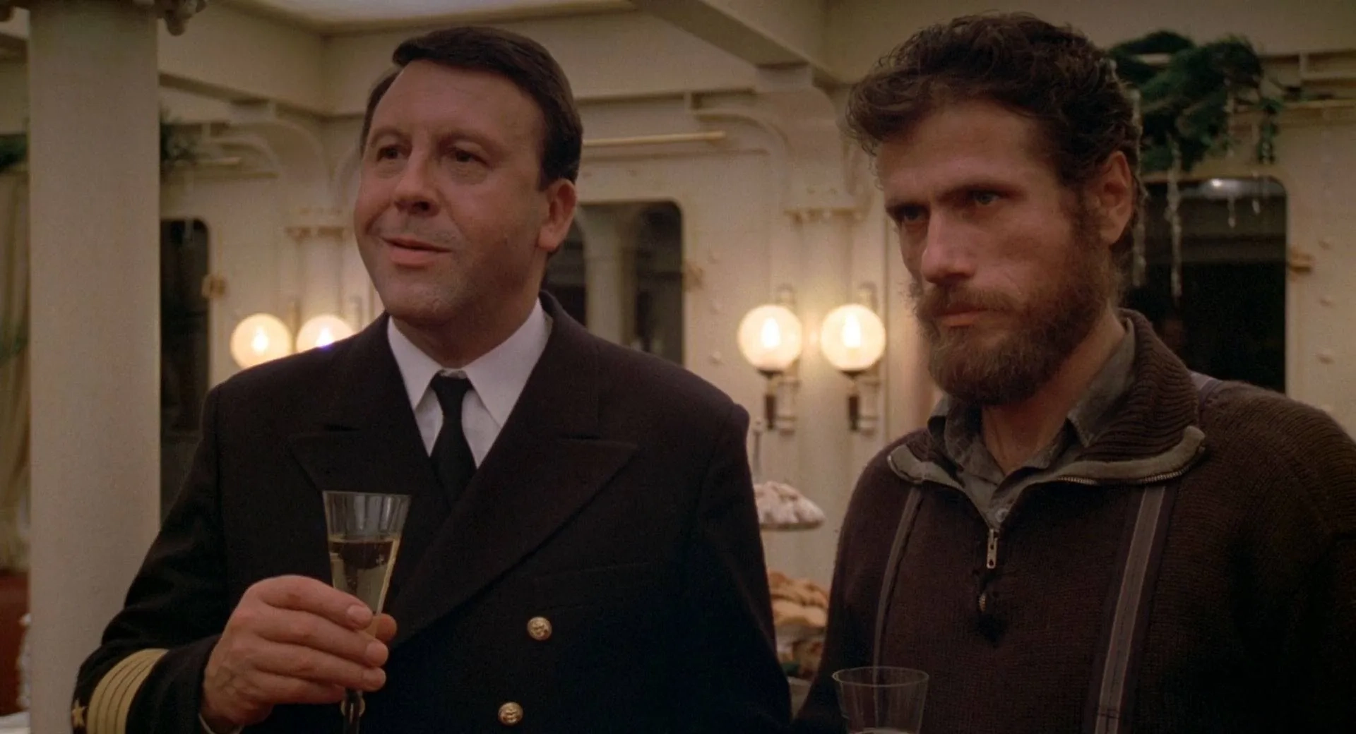 Jürgen Prochnow and Günter Lamprecht in Das Boot (1981)