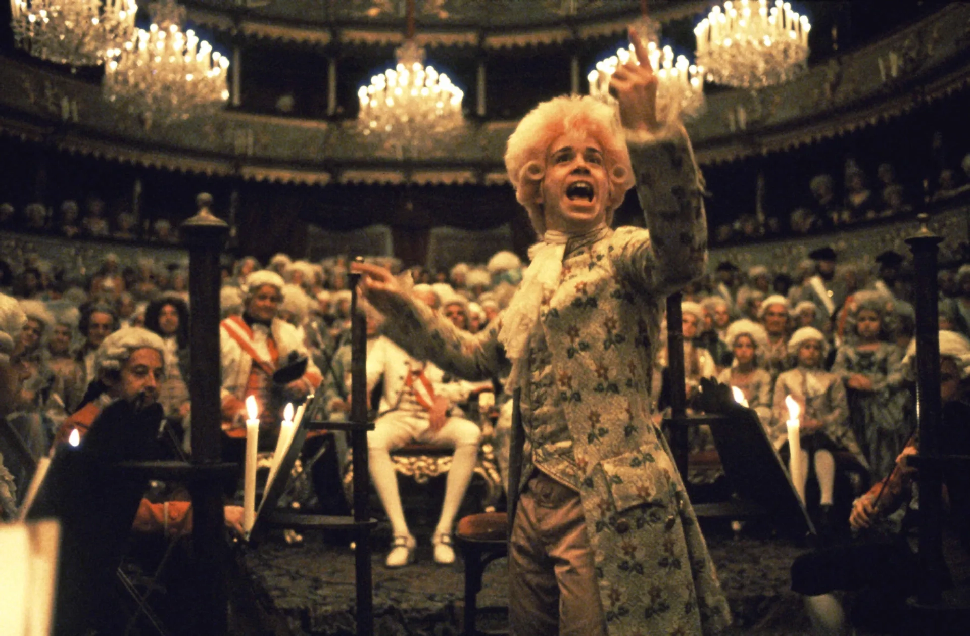 Tom Hulce in Amadeus (1984)