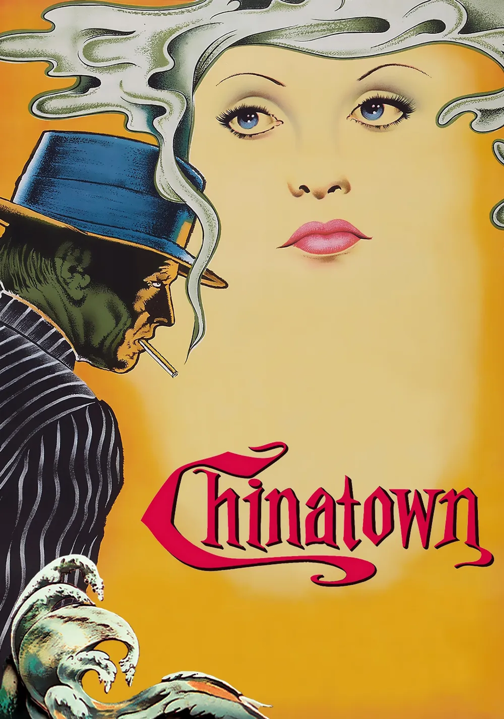 Jack Nicholson and Faye Dunaway in Chinatown (1974)