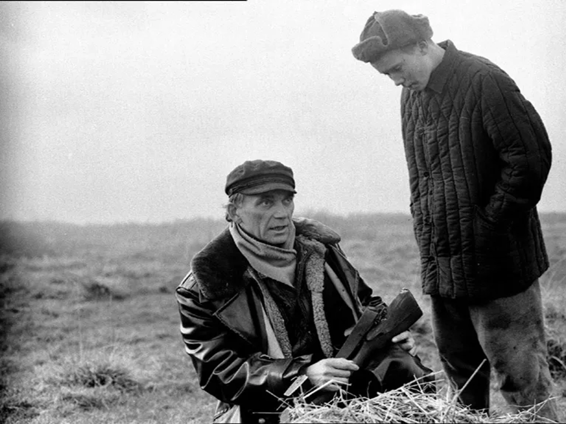 Elem Klimov and Aleksey Kravchenko in Come and See (1985)